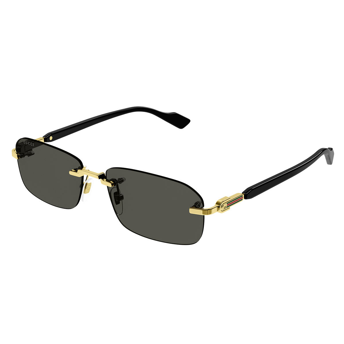 Gucci Occhiali da Sole GG1221S 001 Oro/Grigio Uomo