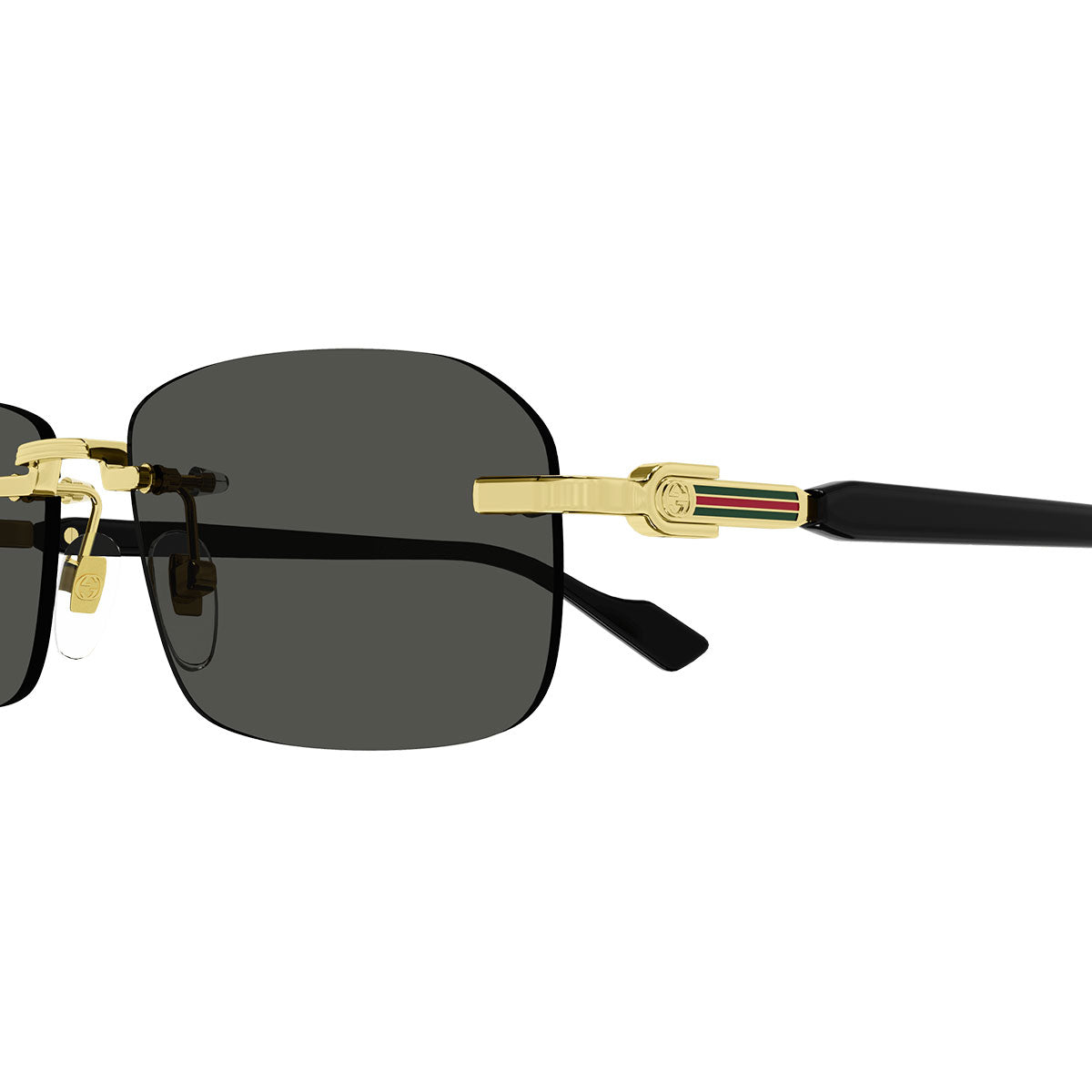 Gucci Occhiali da Sole GG1221S 001 Oro/Grigio Uomo