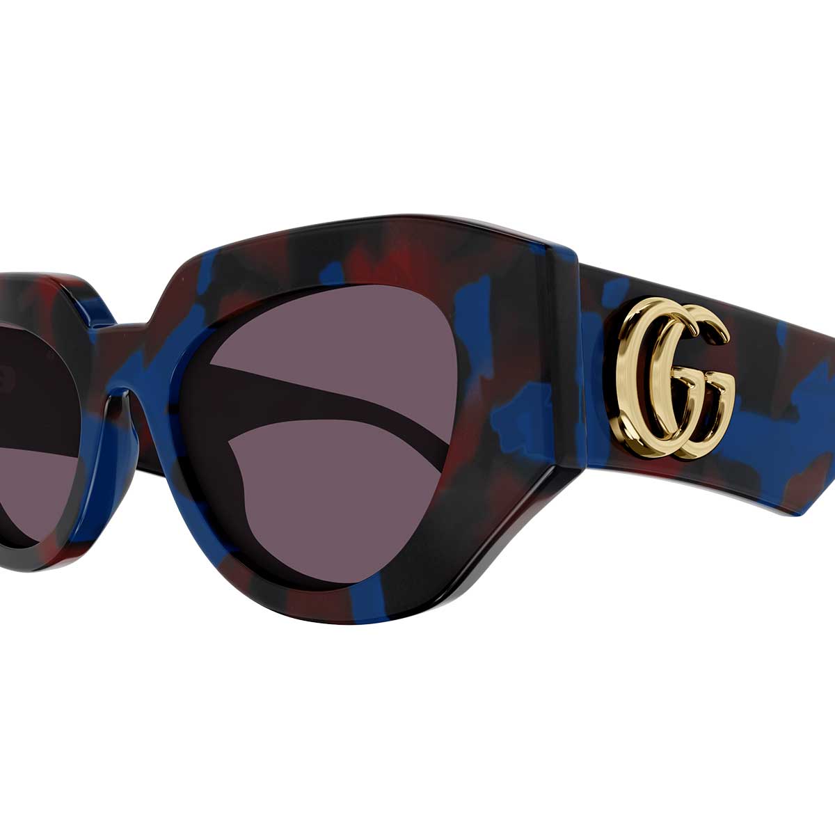 Gucci Occhiali da Sole GG1421S 003 Marrone/Viola Donna 3