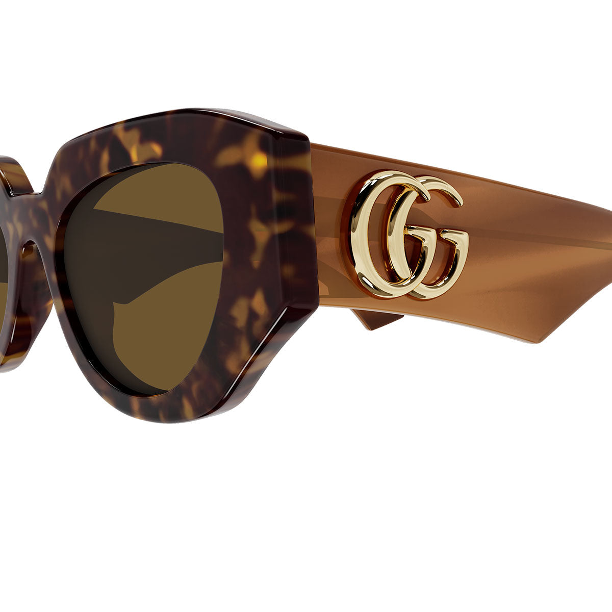 Gucci Occhiali da Sole GG1421S 009 Marrone/Marrone Unisex