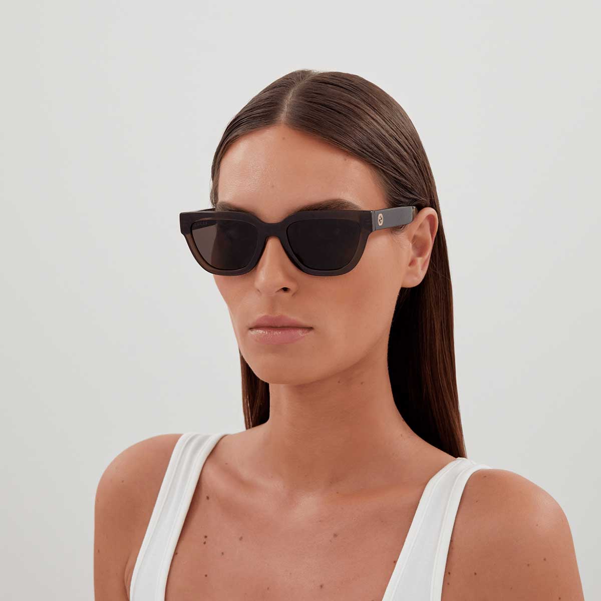 Gucci Occhiali da Sole GG1578S 003 Marrone/Viola Donna 4