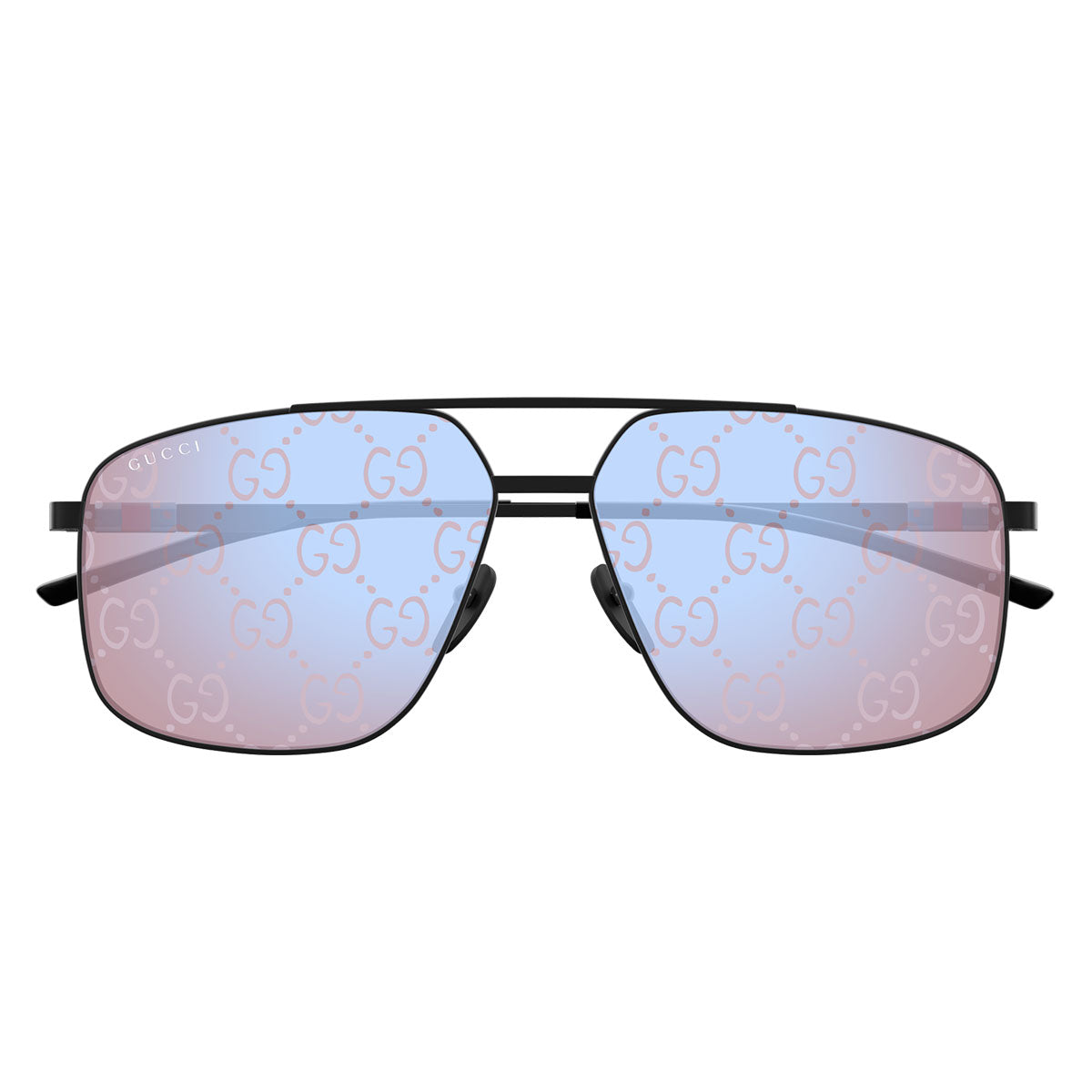 Gucci Occhiali da Sole GG1676S 005 Nero/Viola Uomo