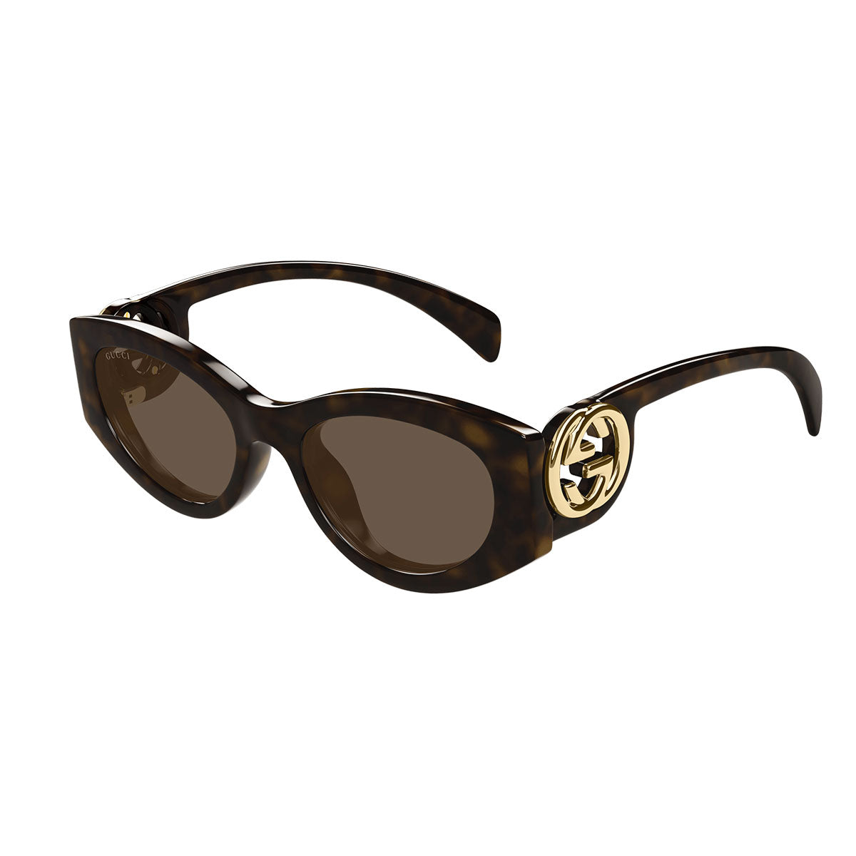Gucci Occhiali da Sole GG1691S 002 Marrone/Marrone Unisex 2