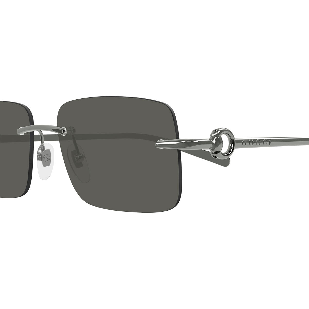 Gucci Occhiali da Sole GG1703S 001 Rutenio/Grigio Unisex