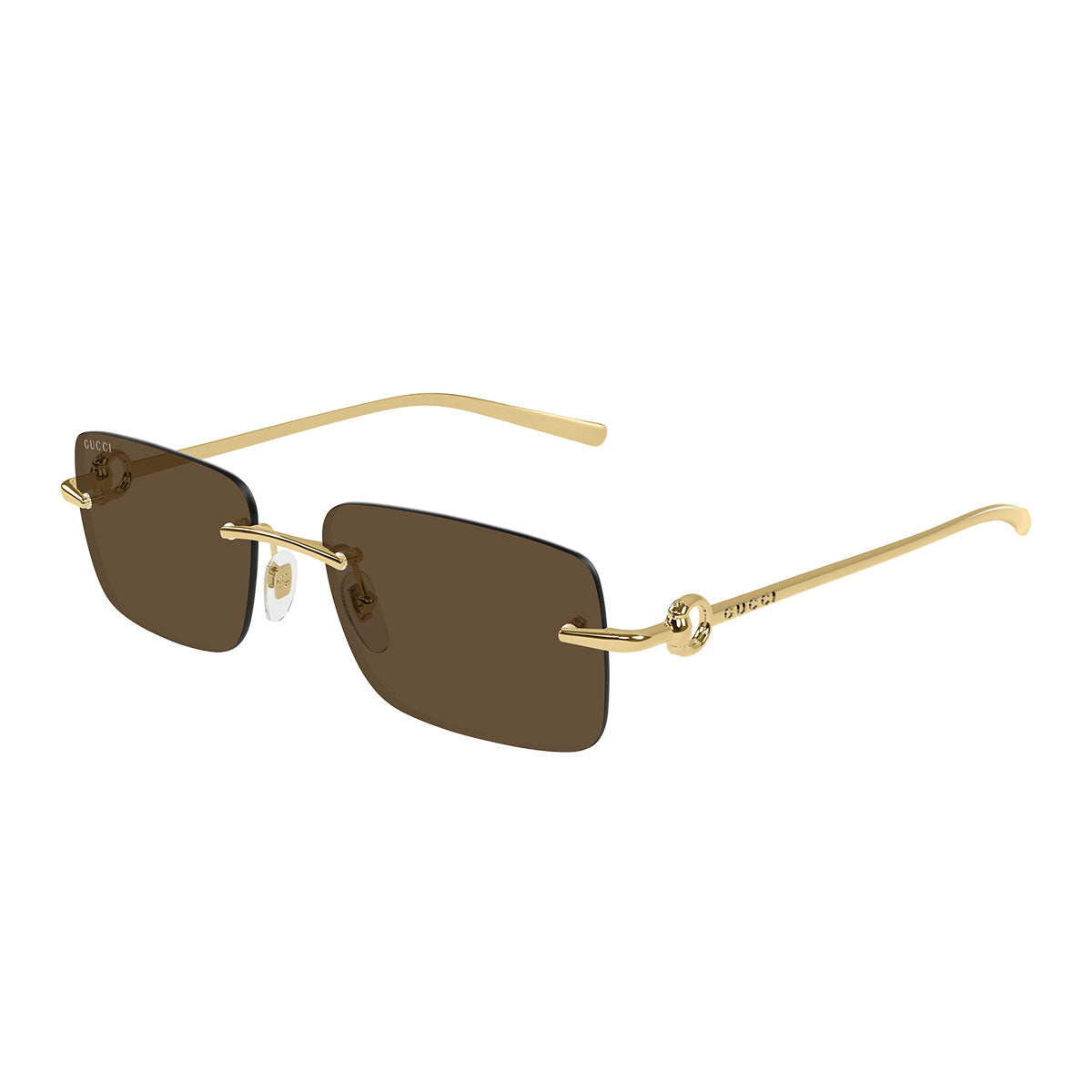 Gucci Occhiali da Sole GG1703S 004 Oro/Marrone Unisex