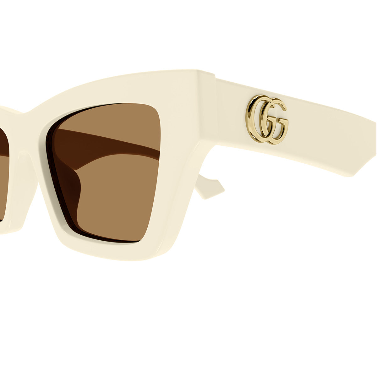 Gucci Occhiali da Sole GG1753S 003 Avorio/Marrone Donna