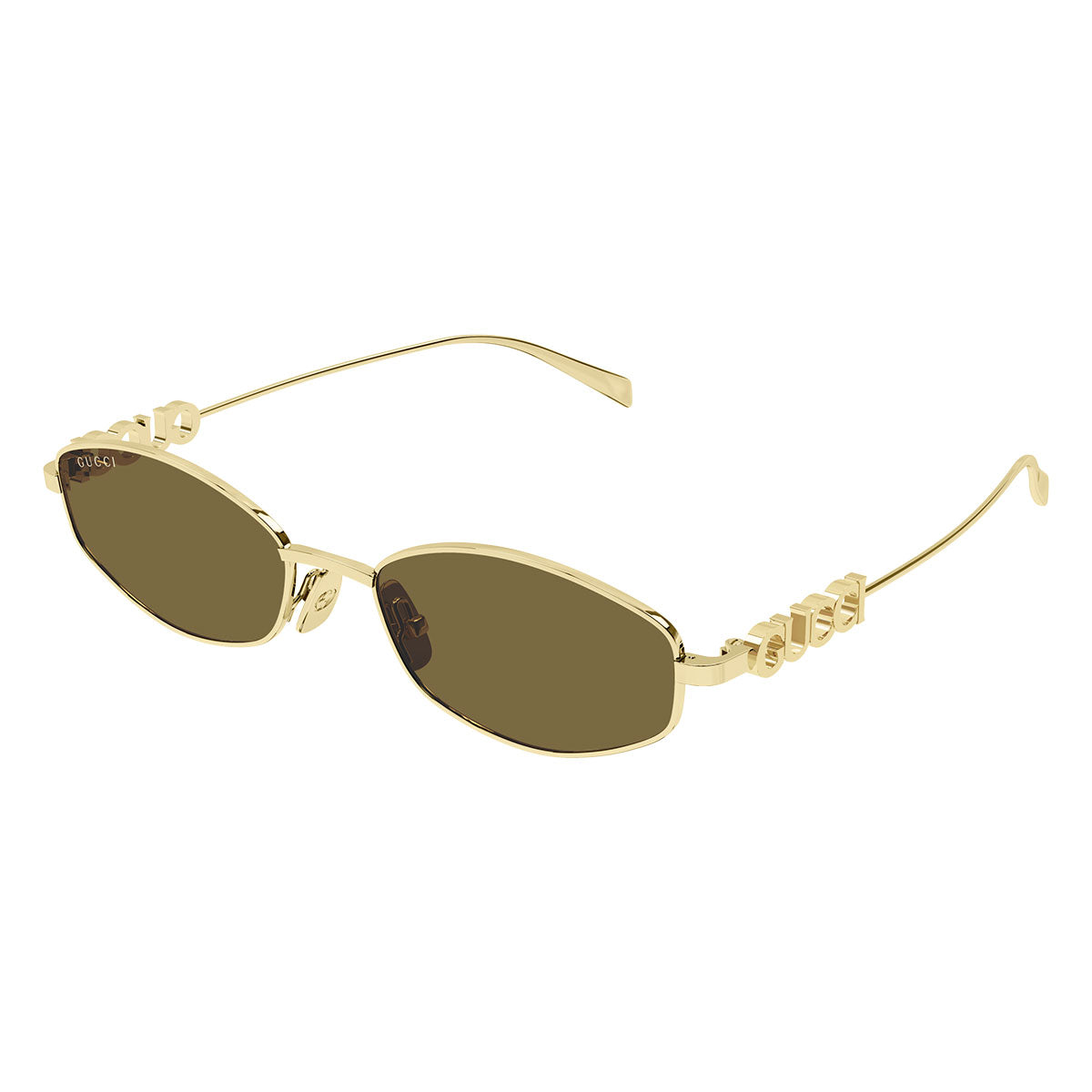Gucci Occhiali da Sole GG1802S 005 Oro/Marrone Donna