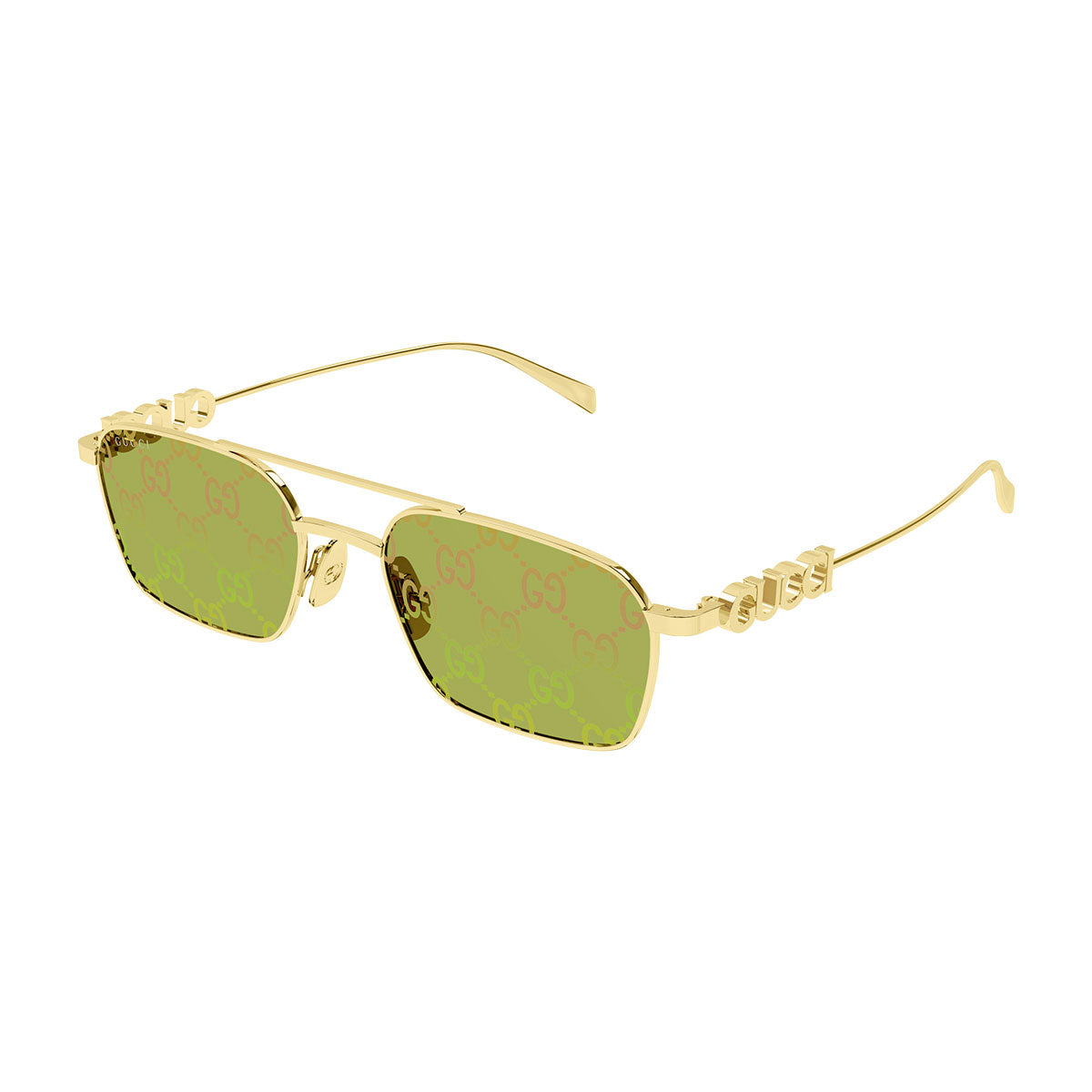 Gucci Occhiali da Sole GG1804S 002 Oro/Verde Donna