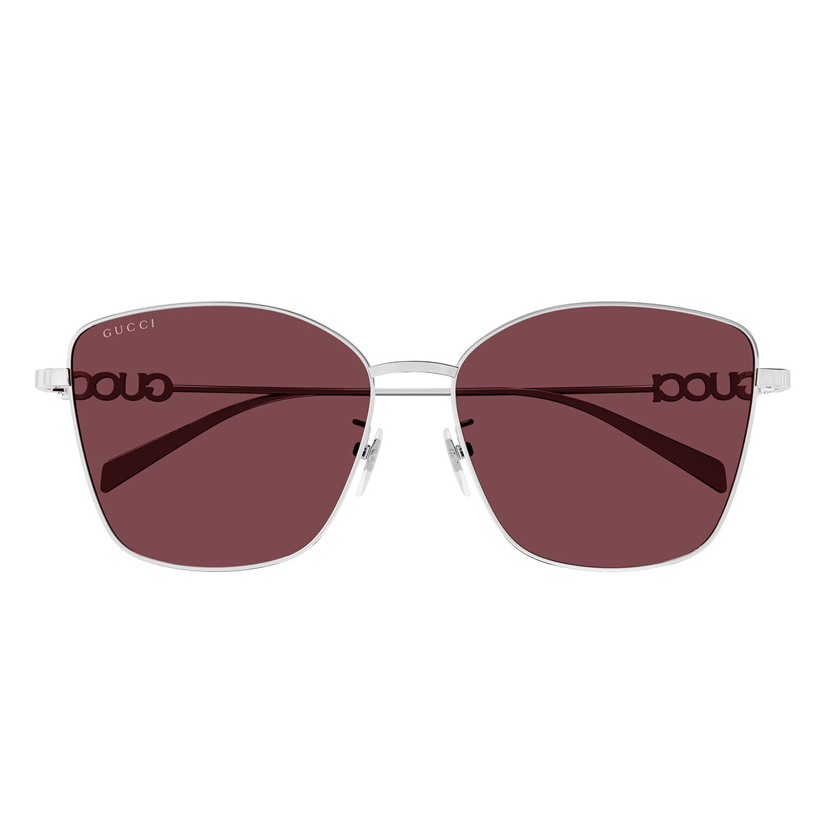Gucci Occhiali da Sole GG1805SA 004 Argento/Rosso Donna