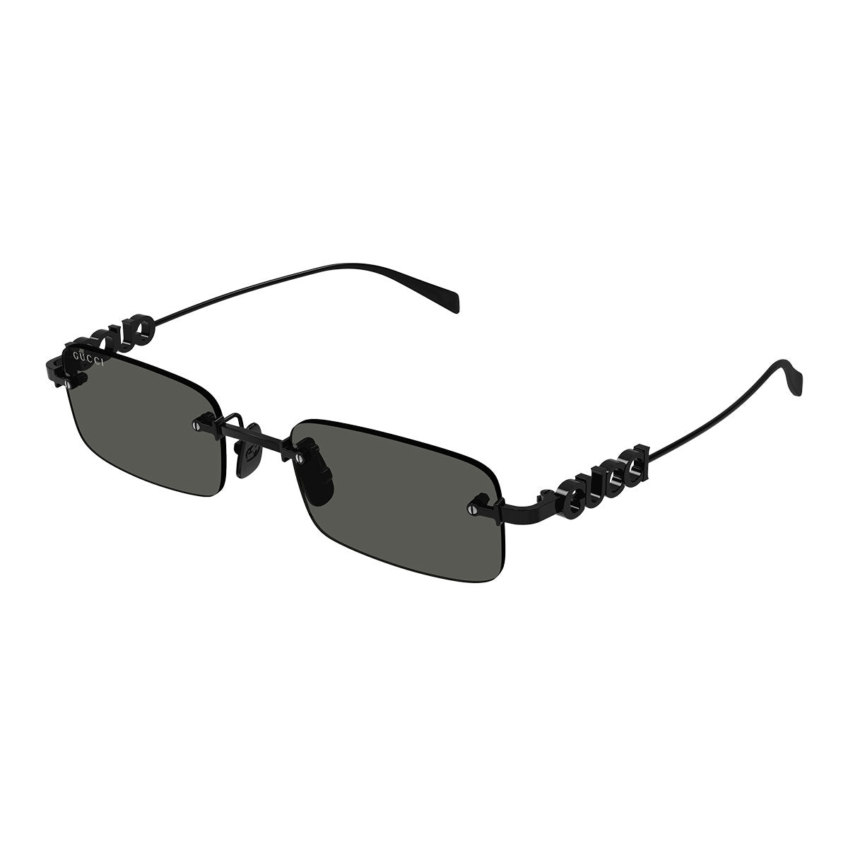 Gucci Occhiali da Sole GG1808S 001 Nero/Grigio Uomo