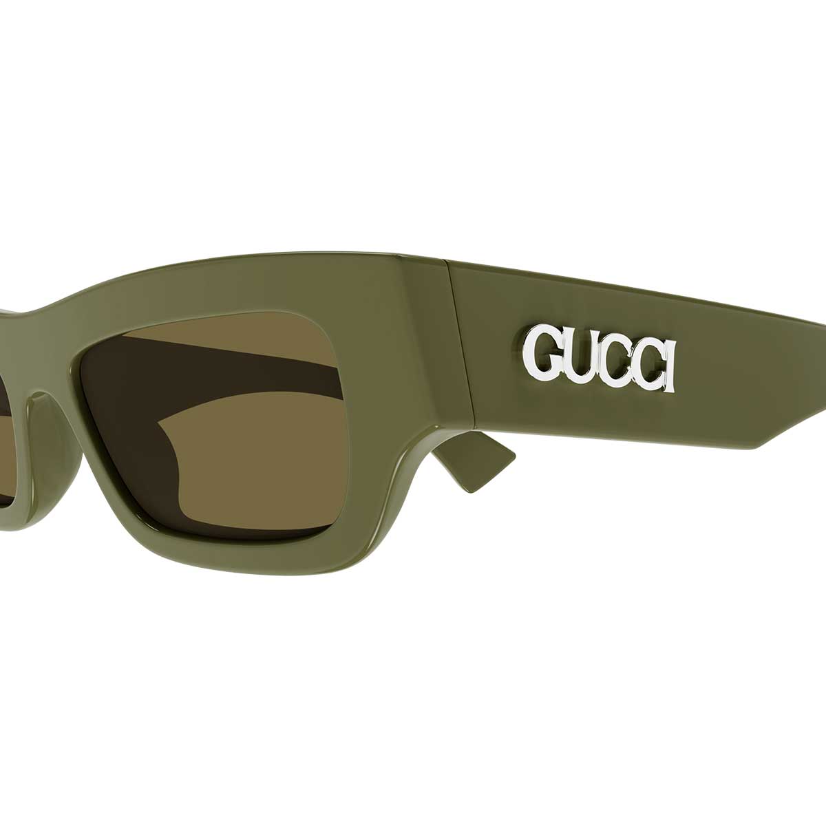 Gucci Occhiali da Sole GG1839S 004 Verde/Marrone Uomo 3