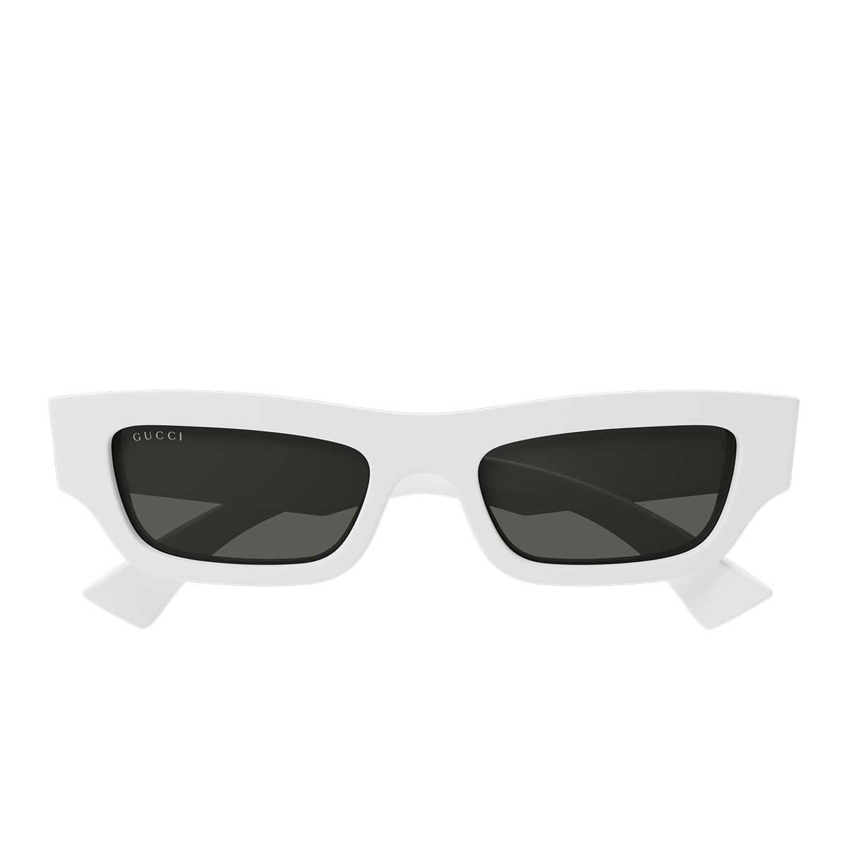Gucci Occhiali da Sole GG1839S 005 Bianco/Grigio Uomo