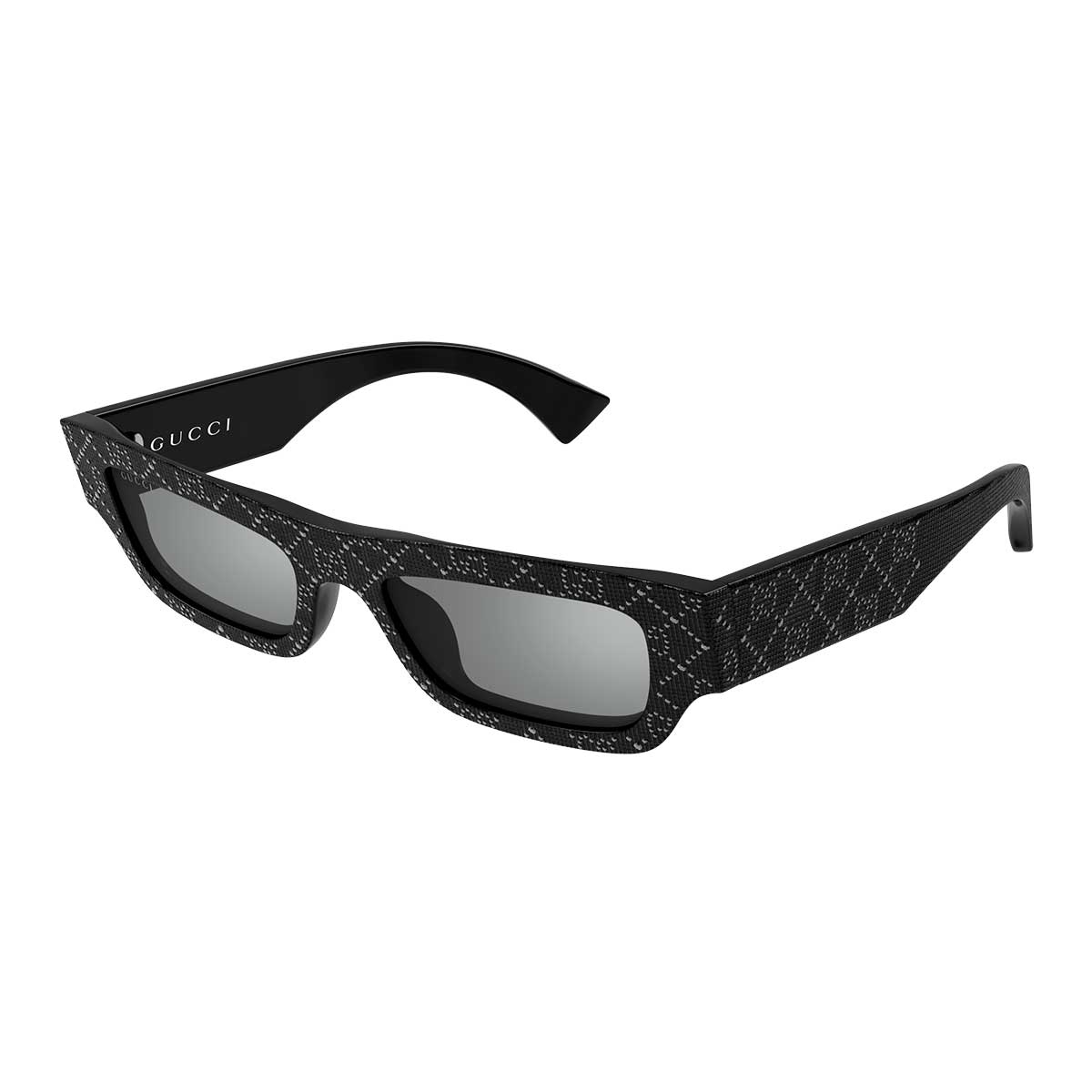 Gucci Occhiali da Sole GG1839S 006 Nero/Grigio Uomo 2