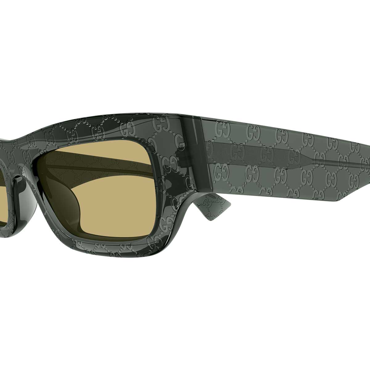 Gucci Occhiali da Sole GG1839S 009 Grigio/Marrone Uomo 3