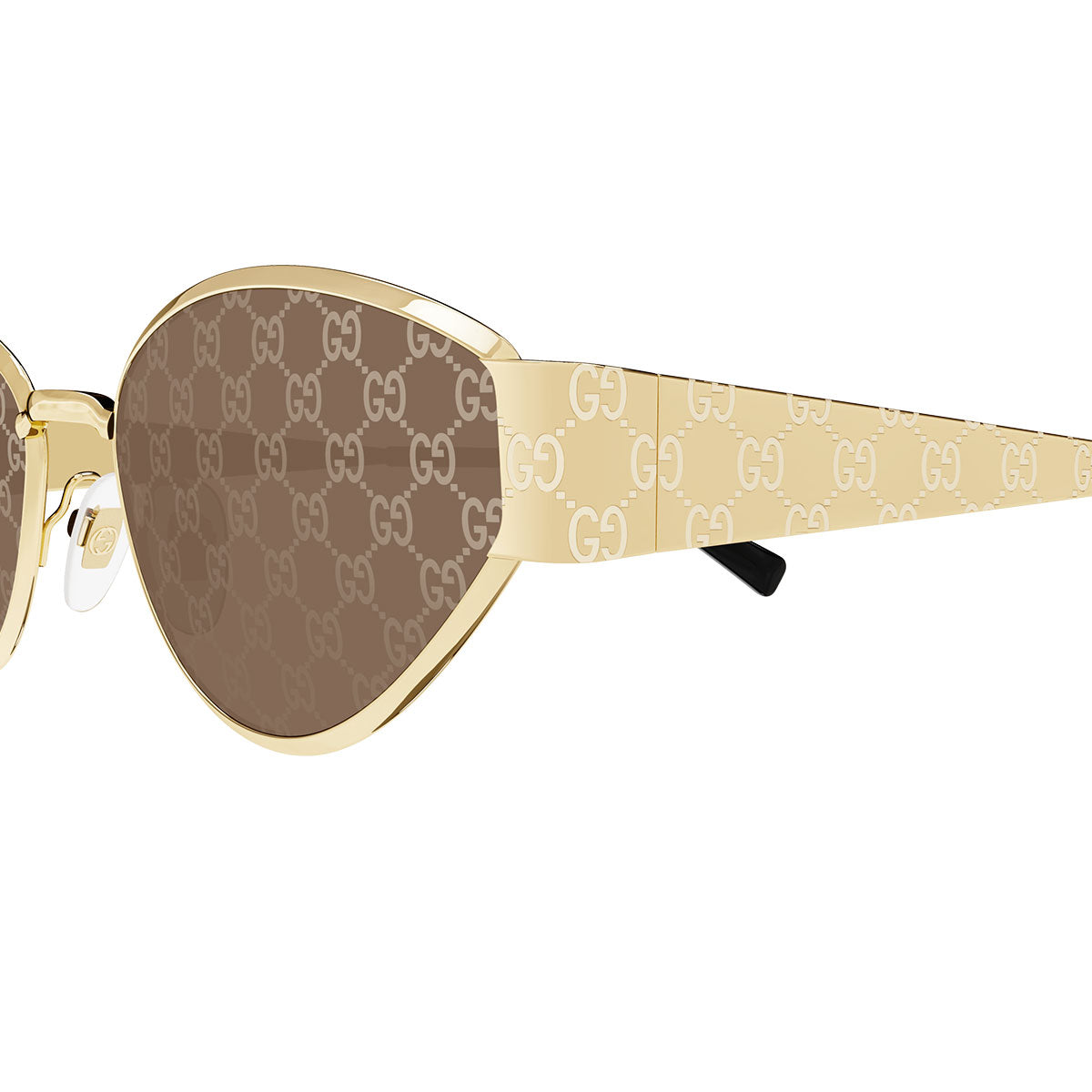 Gucci Occhiali da Sole GG1853S 003 Oro/Marrone Donna