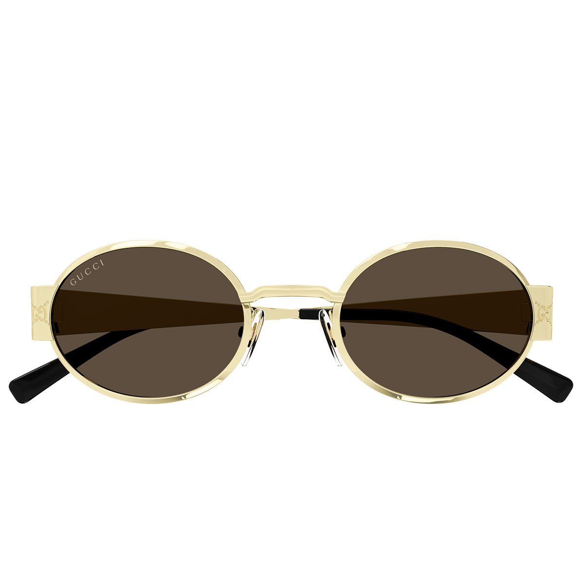 Gucci Occhiali da Sole GG1854S 005 Oro/Marrone Unisex