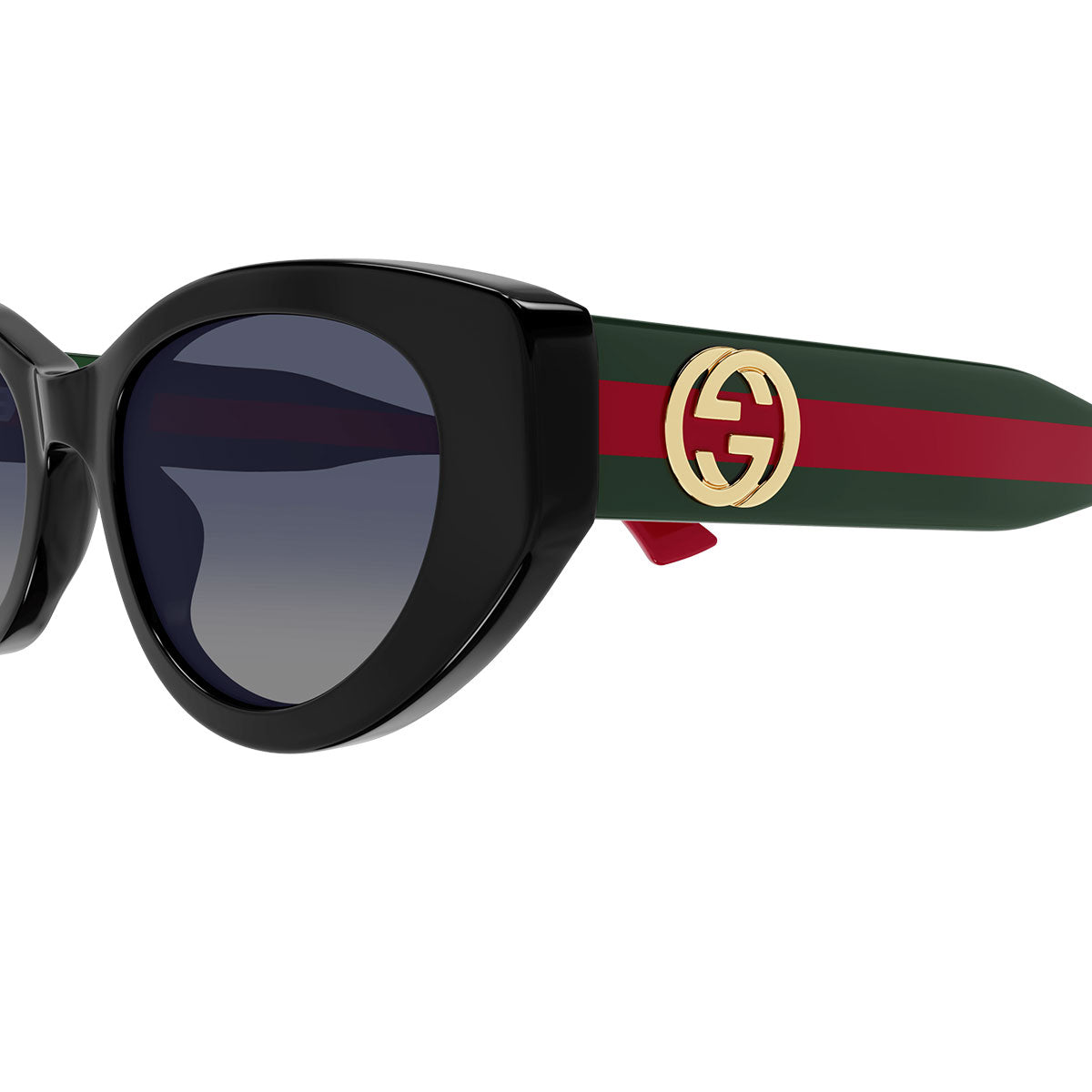Gucci Occhiali da Sole GG1862S 005 Nero/Grigio Sfumato Donna Polarizzati
