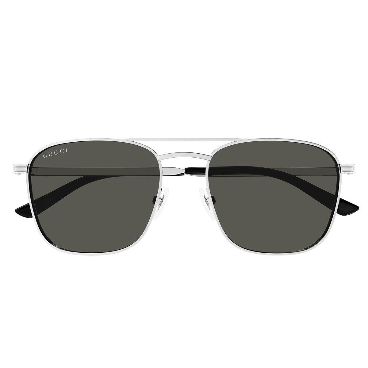 Gucci Occhiali da Sole GG1881S 001 Argento/Grigio Uomo