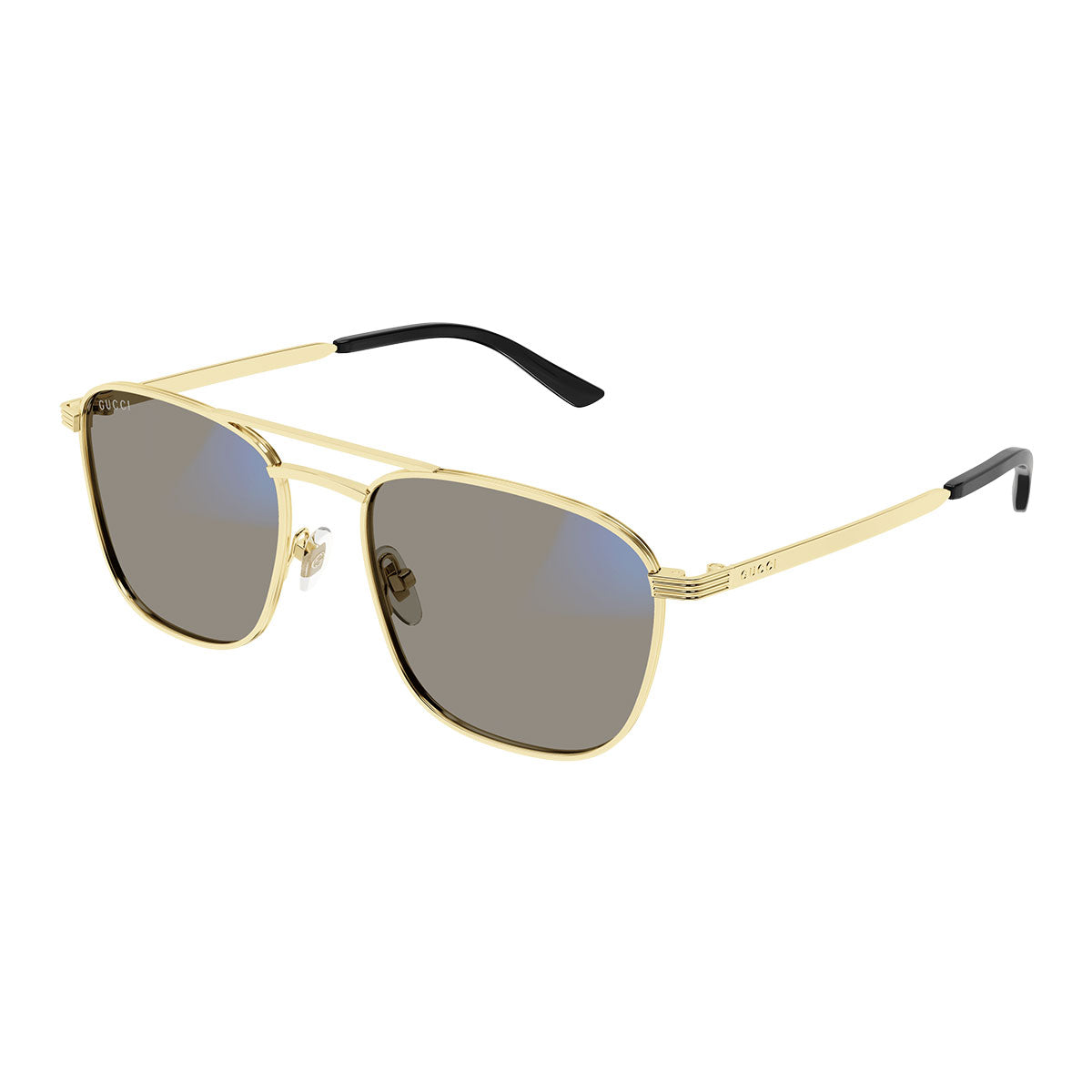 Gucci Occhiali da Sole GG1881S 005 Oro/Trasparente Uomo