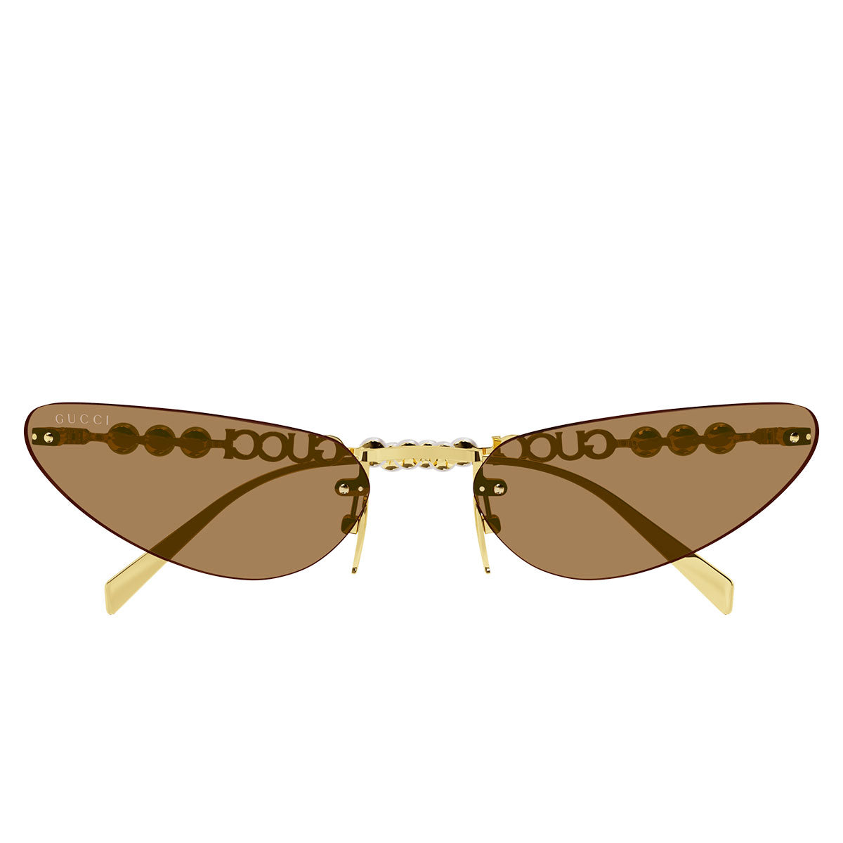 Gucci Occhiali da Sole GG1920S 003 Oro/Marrone Donna