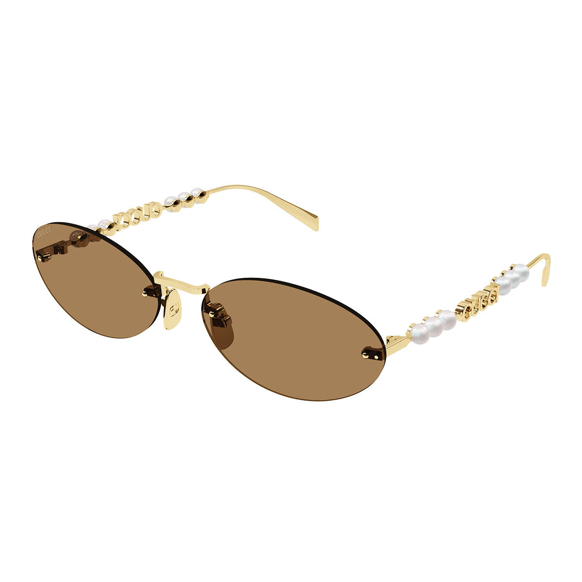 Gucci Occhiali da Sole GG1922S 003 Oro/Marrone Donna