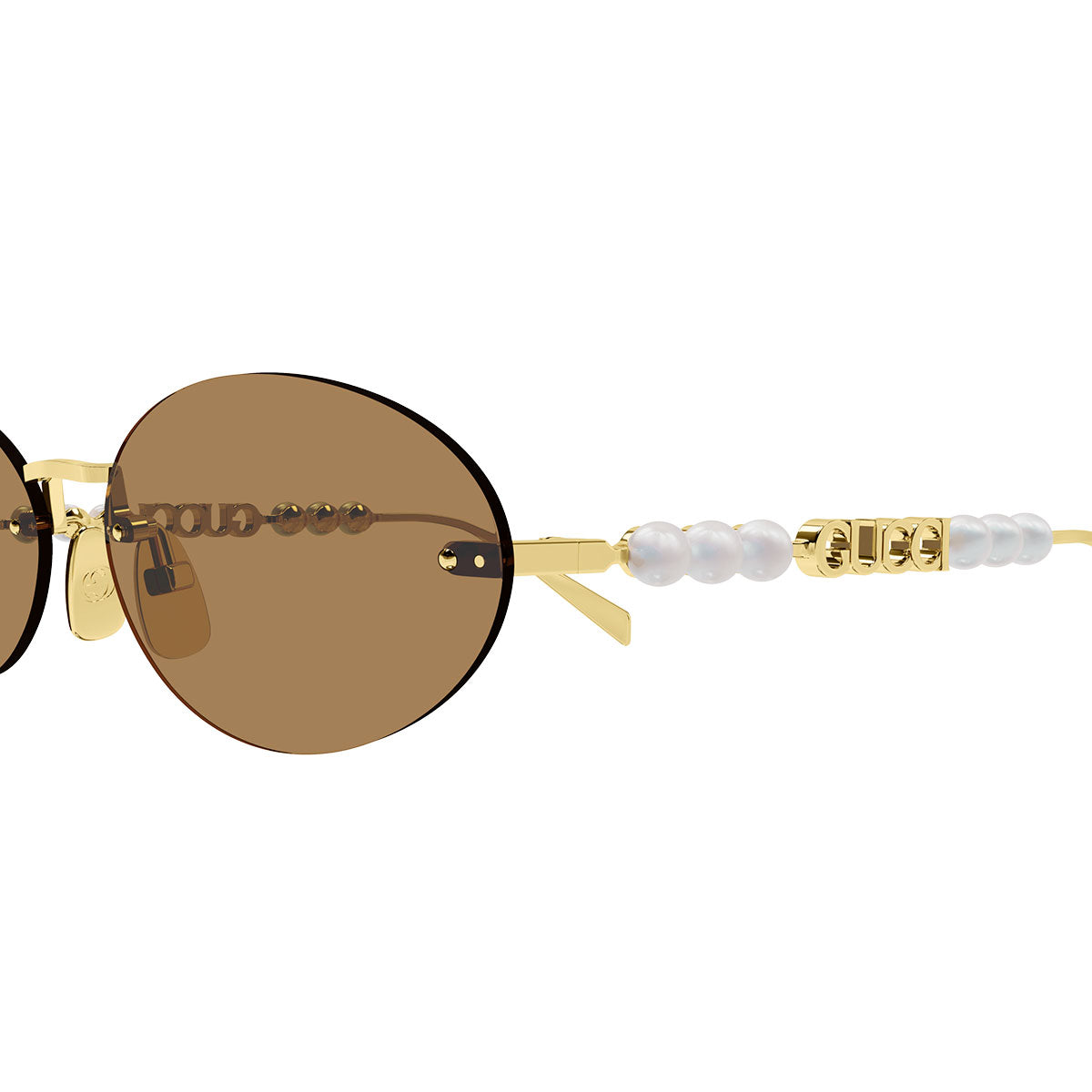 Gucci Occhiali da Sole GG1922S 003 Oro/Marrone Donna