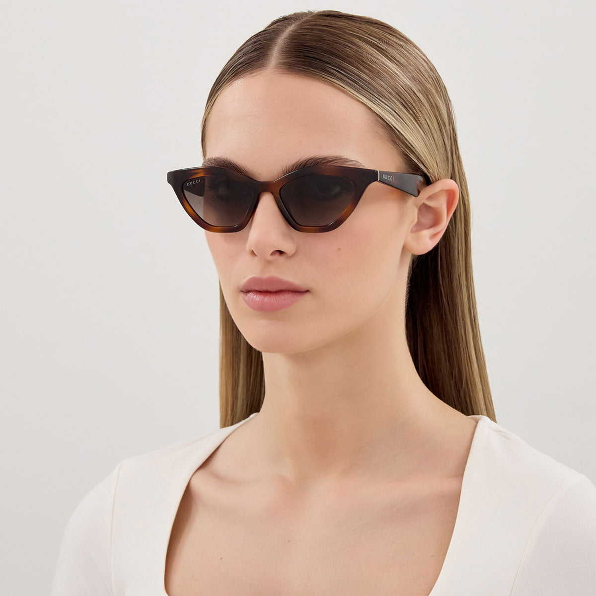 Gucci Occhiali da Sole GG1931S 003 Marrone/Grigio Donna