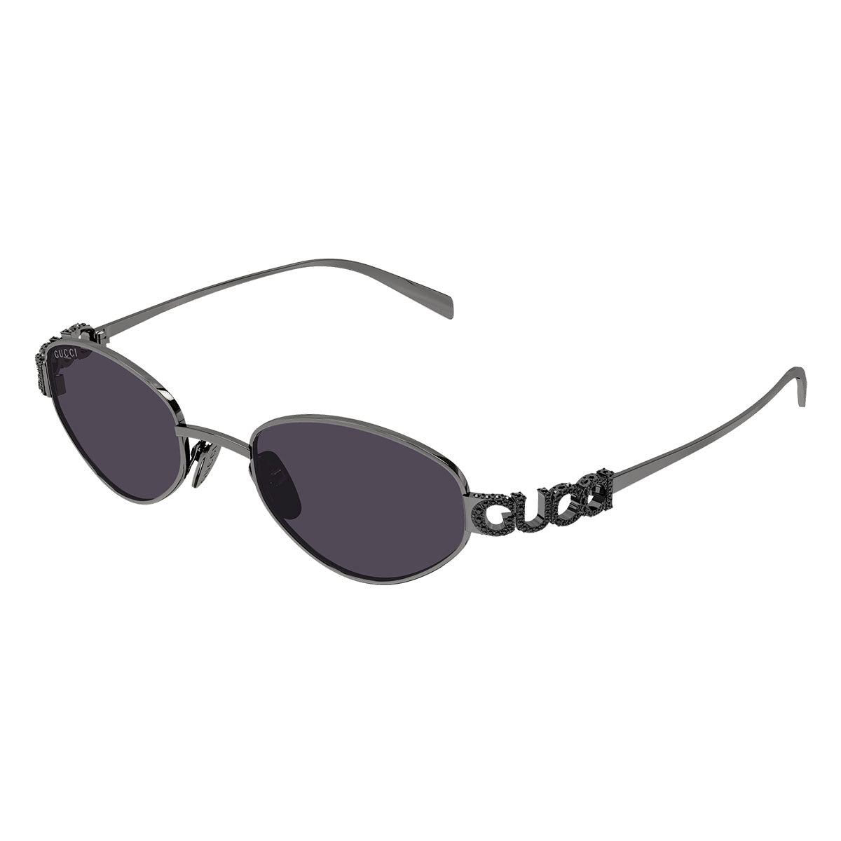 Gucci Occhiali da Sole GG1935S 002 Rutenio/Viola Donna
