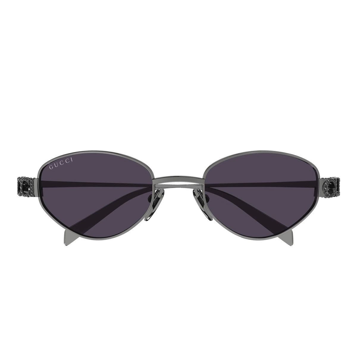 Gucci Occhiali da Sole GG1935S 002 Rutenio/Viola Donna