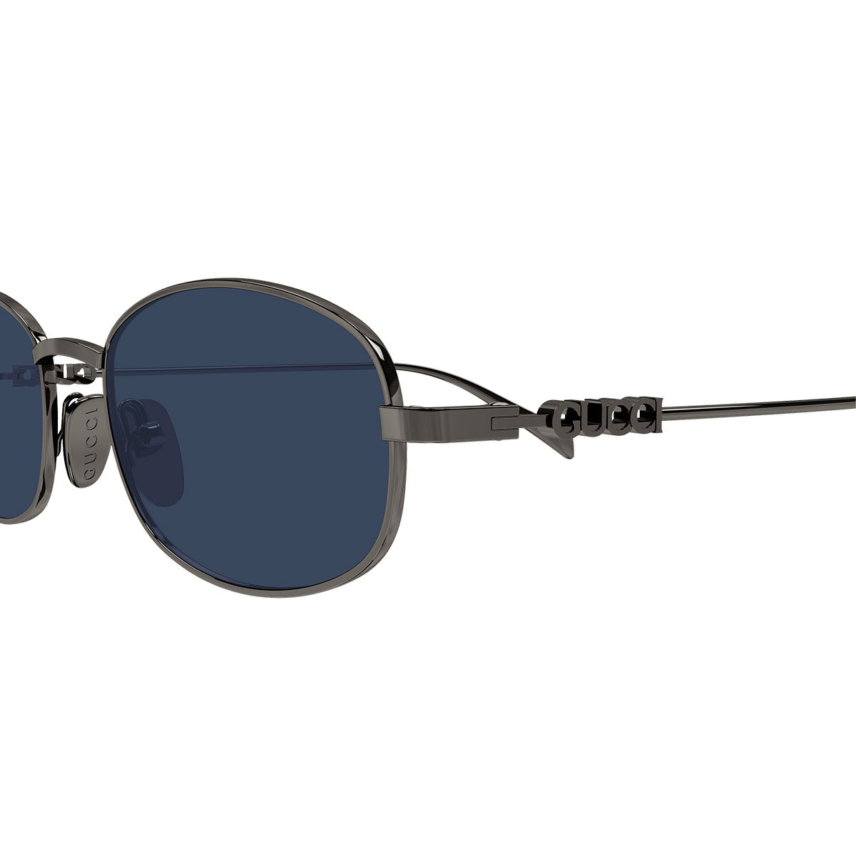 Gucci Occhiali da Sole GG1940S 001 Rutenio/Blu Uomo