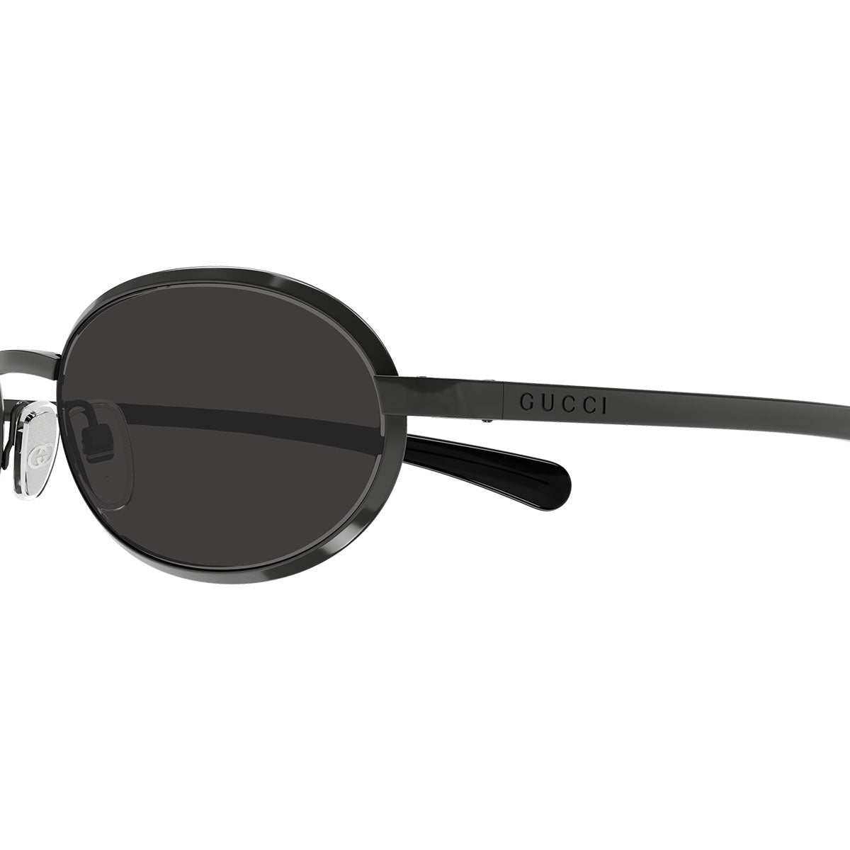 Gucci Occhiali da Sole GG1942S 001 Rutenio/Grigio Uomo