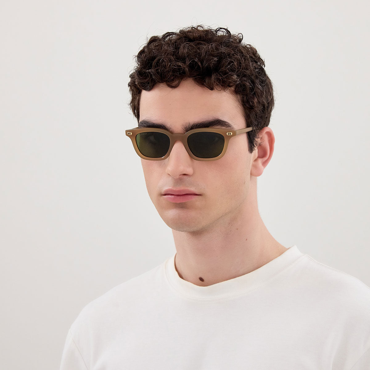 Gucci Occhiali da Sole GG1946S 003 Marrone/Verde Uomo