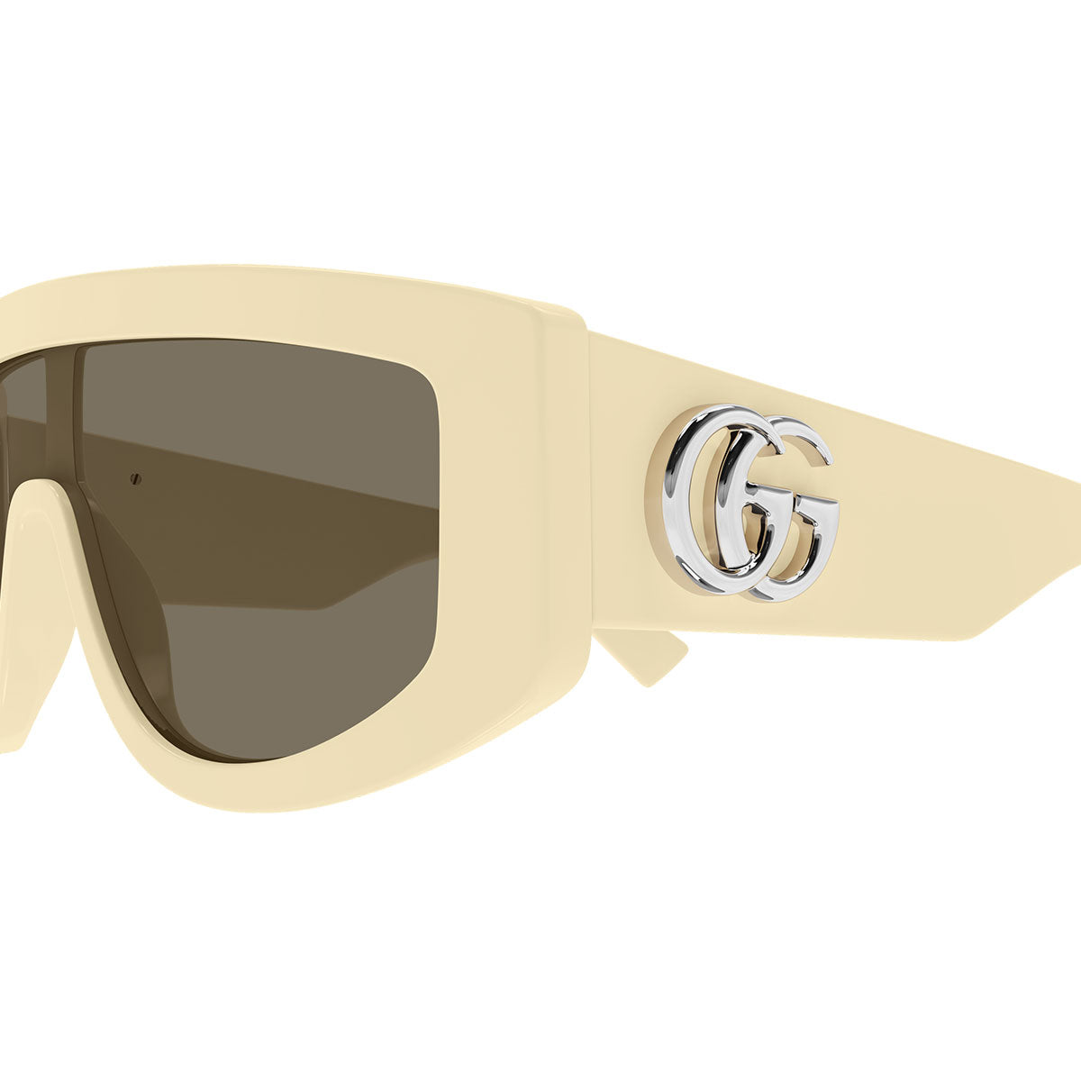 Gucci Occhiali da Sole GG1950S 004 Avorio/Marrone Donna