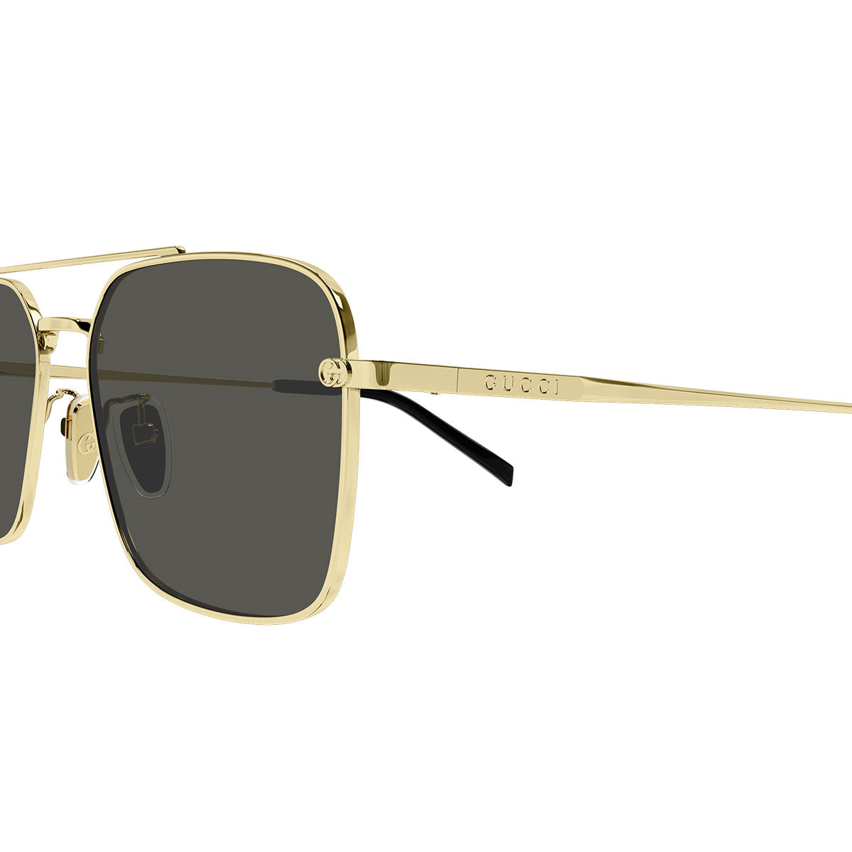 Gucci Occhiali da Sole GG1957SA 001 Oro/Grigio Uomo