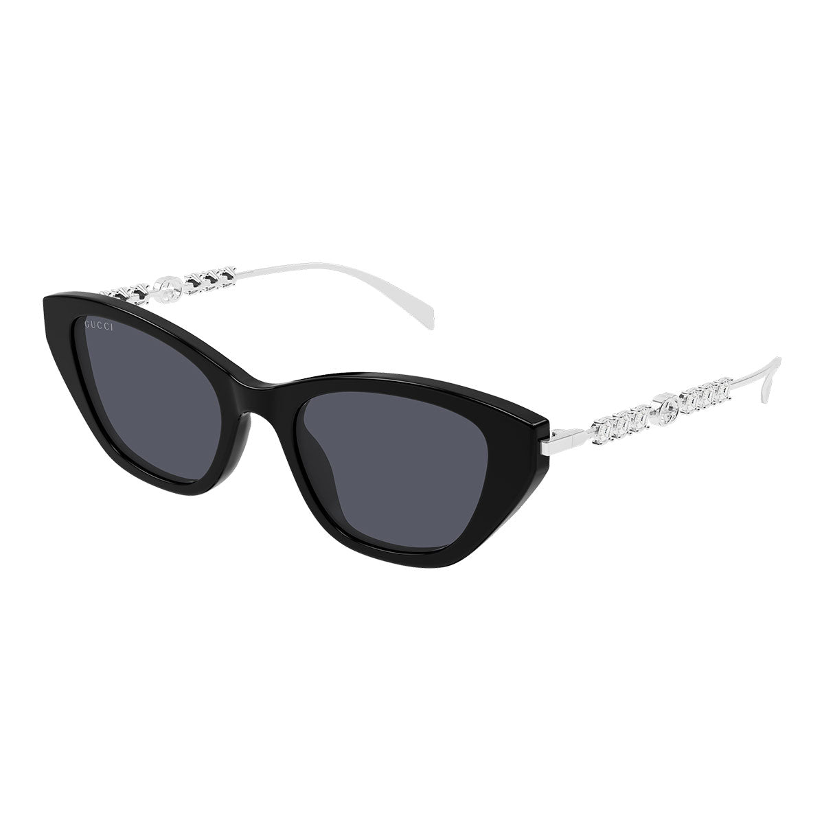 Gucci Occhiali da Sole GG1968S 002 Argento/Nero Donna