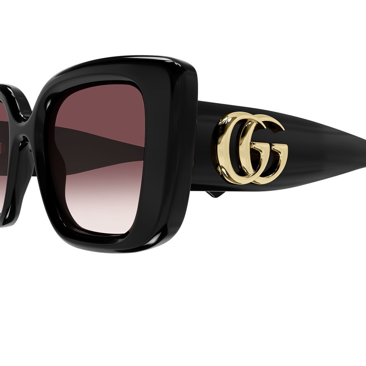 Gucci Occhiali da Sole GG1975S 001 Nero/Rosso Donna