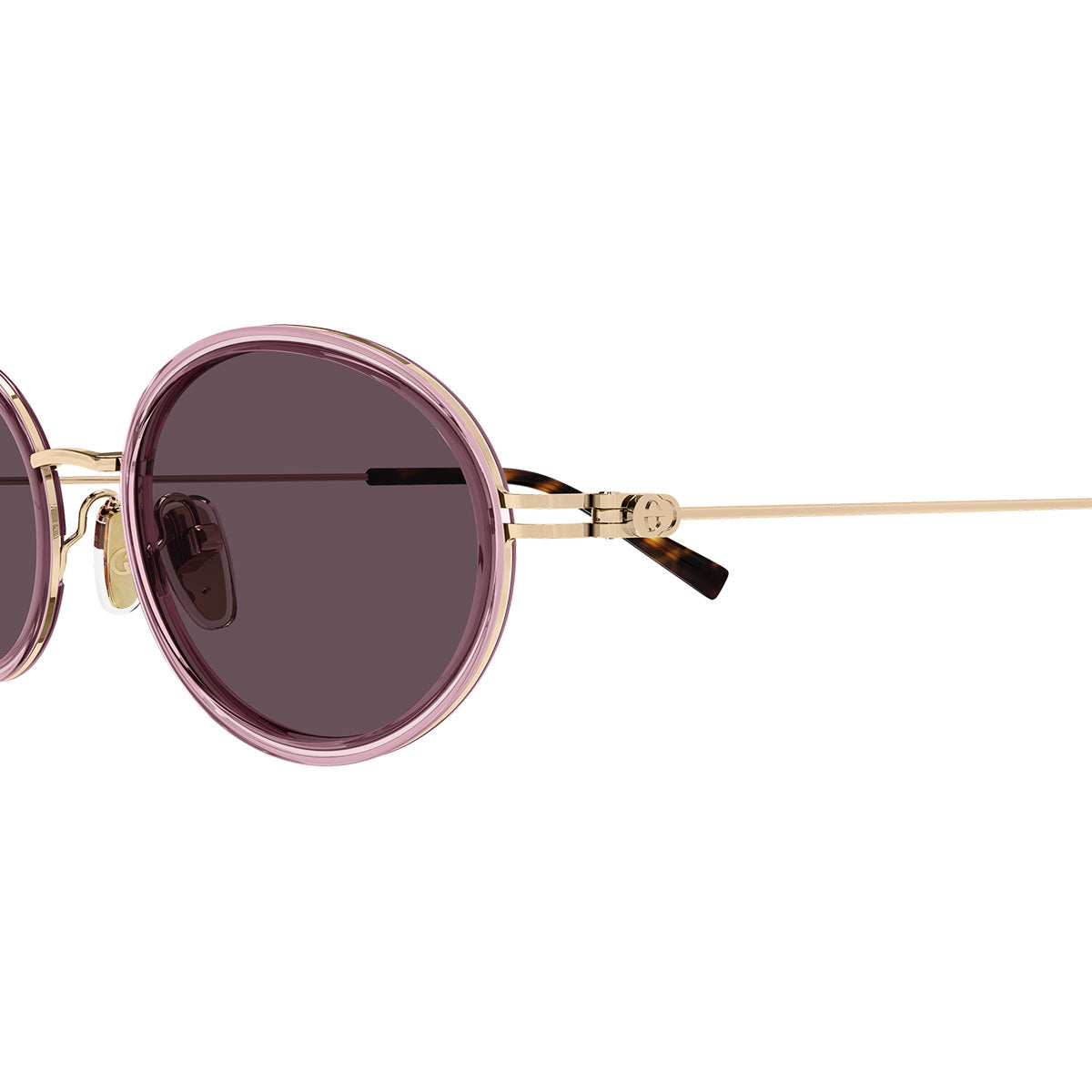 Gucci Occhiali da Sole GG1980S 003 Rosa/Viola Donna