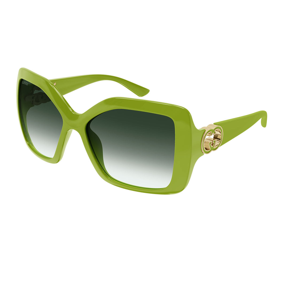 Gucci Occhiali da Sole GG2015S 004 Verde/Verde Sfumato Donna