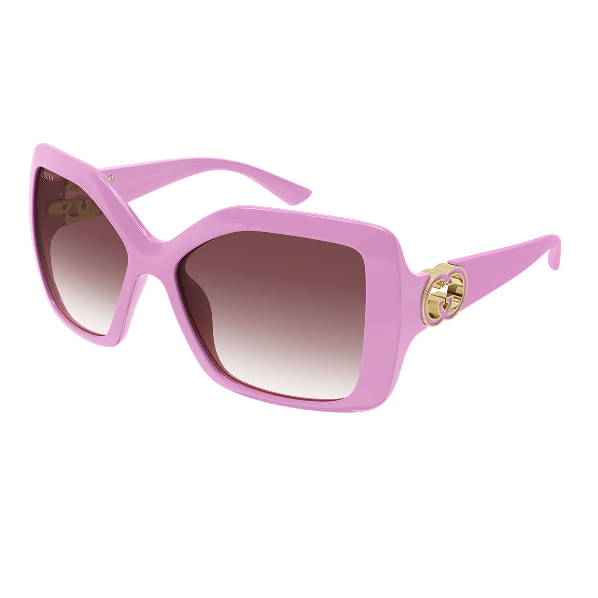 Gucci Occhiali da Sole GG2015S 005 Fucsia/Rosso Sfumato Donna