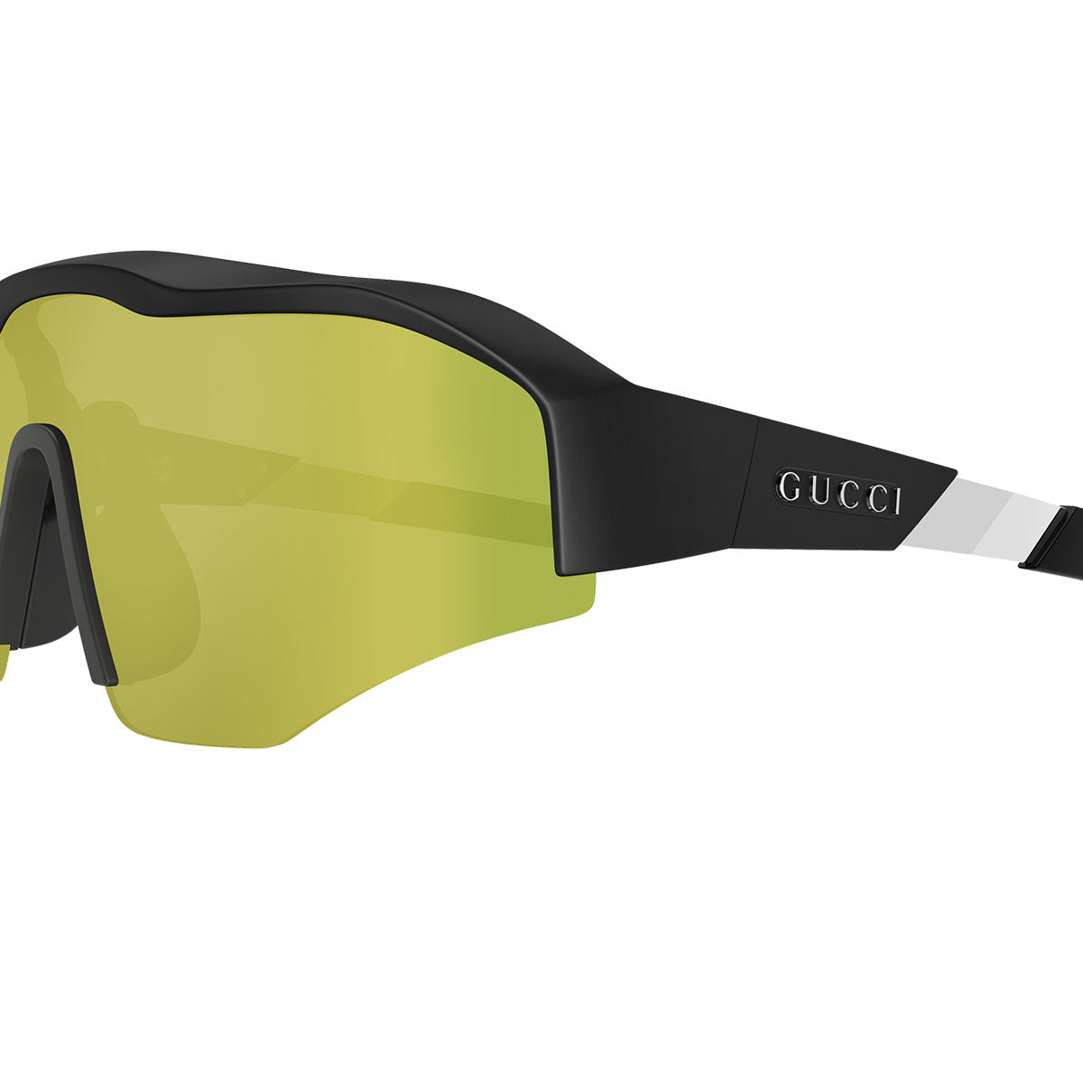 Gucci Occhiali da Sole GG2017S 001 Nero/Giallo Uomo