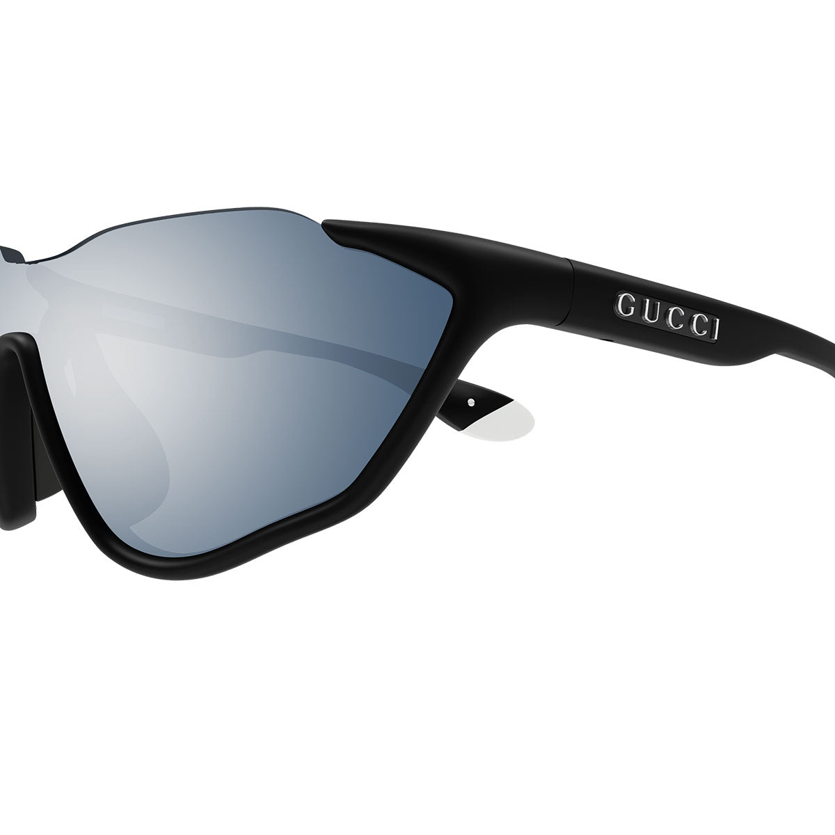 Gucci Occhiali da Sole GG2018S 001 Nero/Argento Uomo