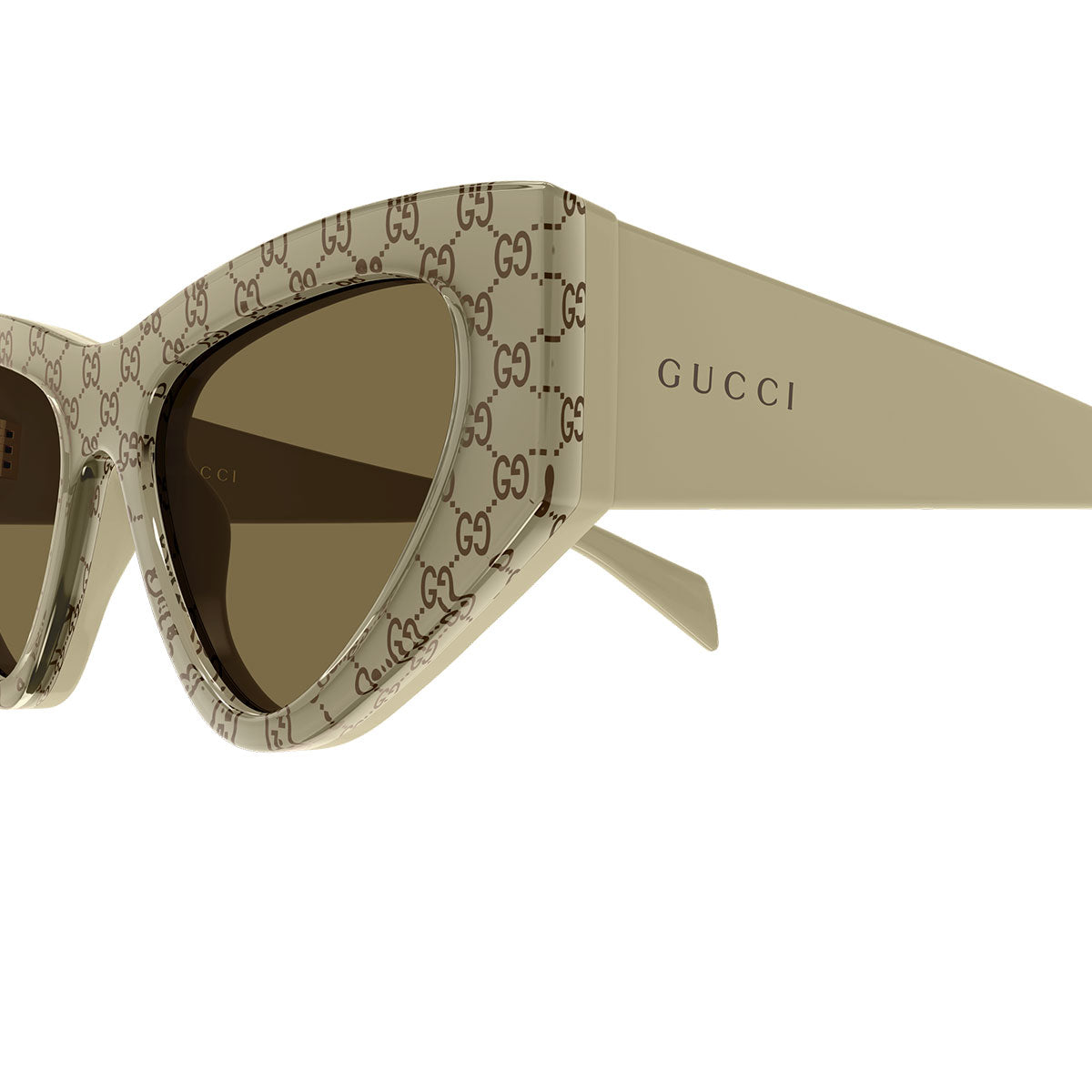 Gucci Occhiali da Sole GG2019S 005 Beige/Marrone Donna