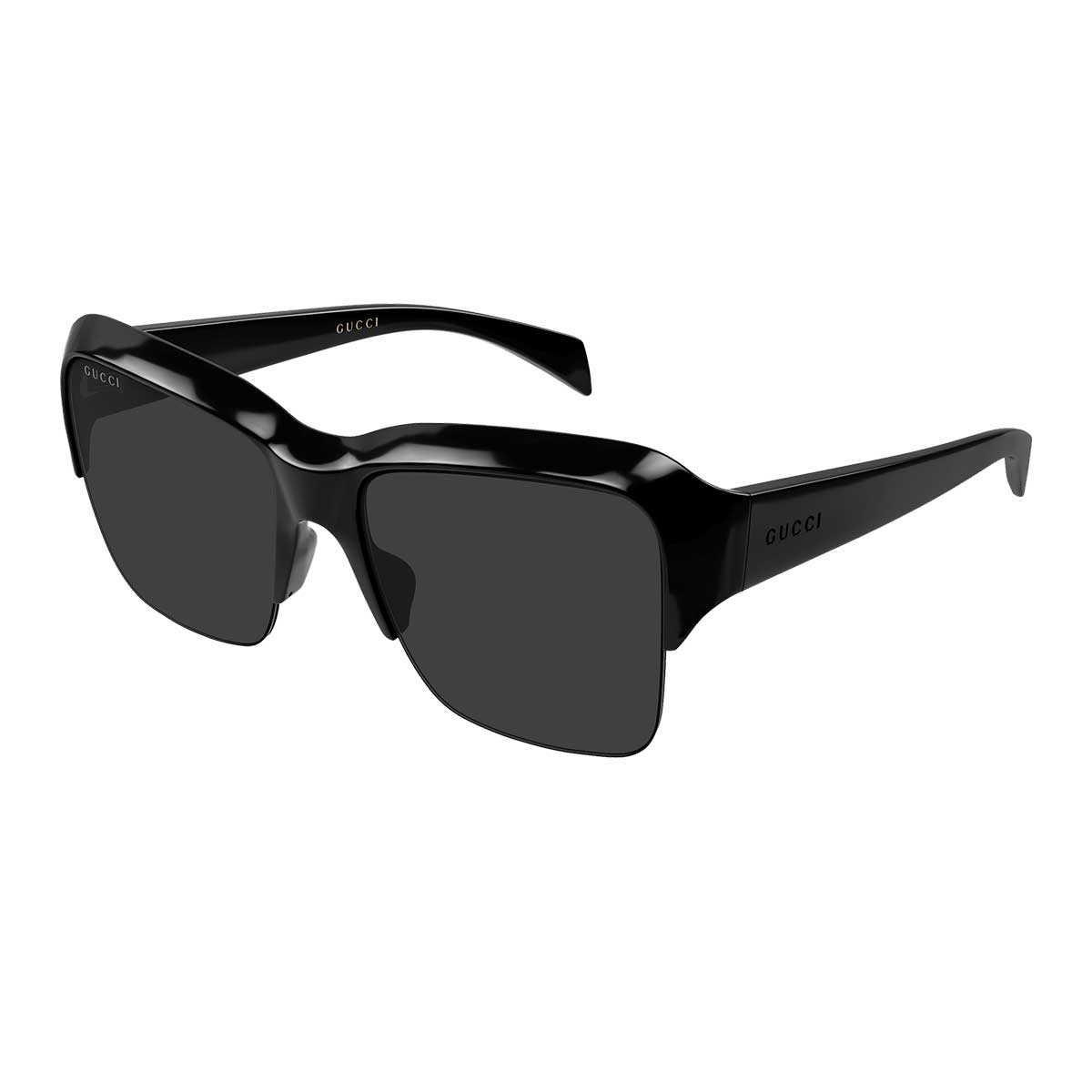 Gucci Occhiali da Sole GG2024S 001 Nero/Grigio Donna 2