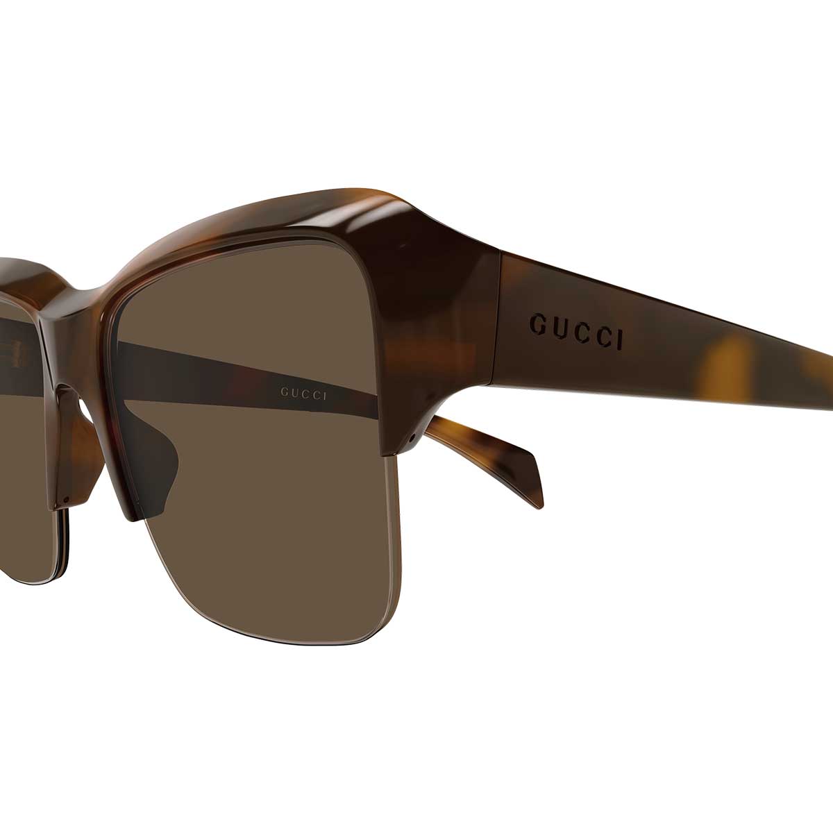 Gucci Occhiali da Sole GG2024S 002 Marrone/Marrone Donna 3