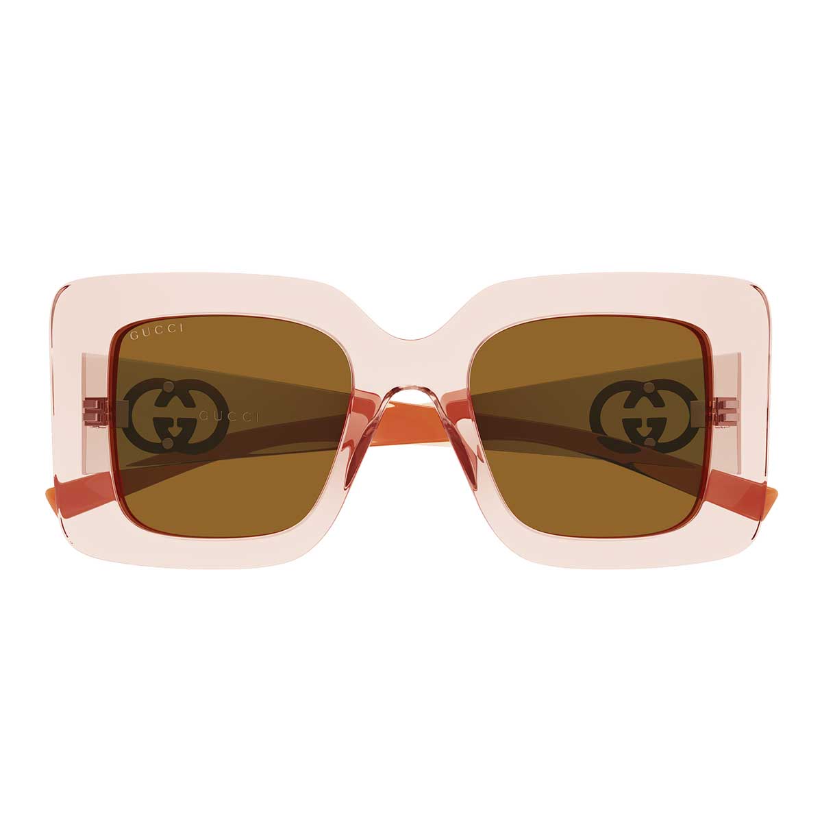 Gucci Occhiali da Sole GG2025S 004 Rosa/Marrone Donna