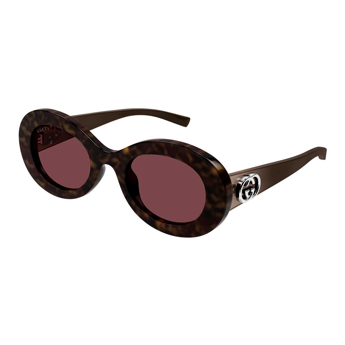 Gucci Occhiali da Sole GG2026S 002 Marrone/Rosso Donna 2