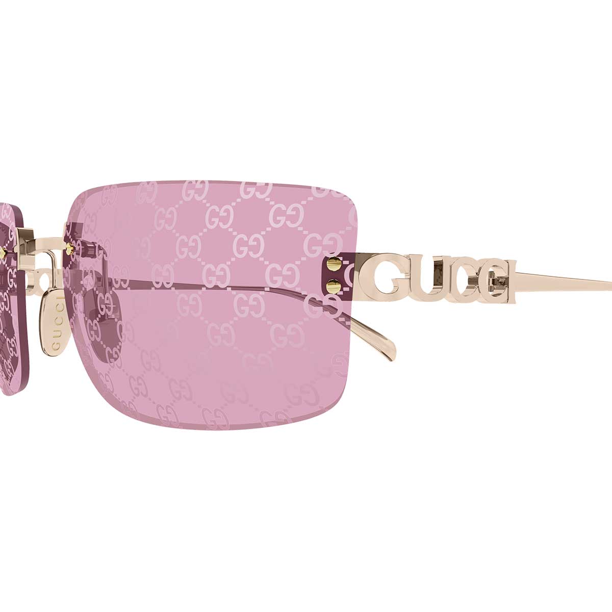Gucci Occhiali da Sole GG2038S 004 Oro/Rosa Donna