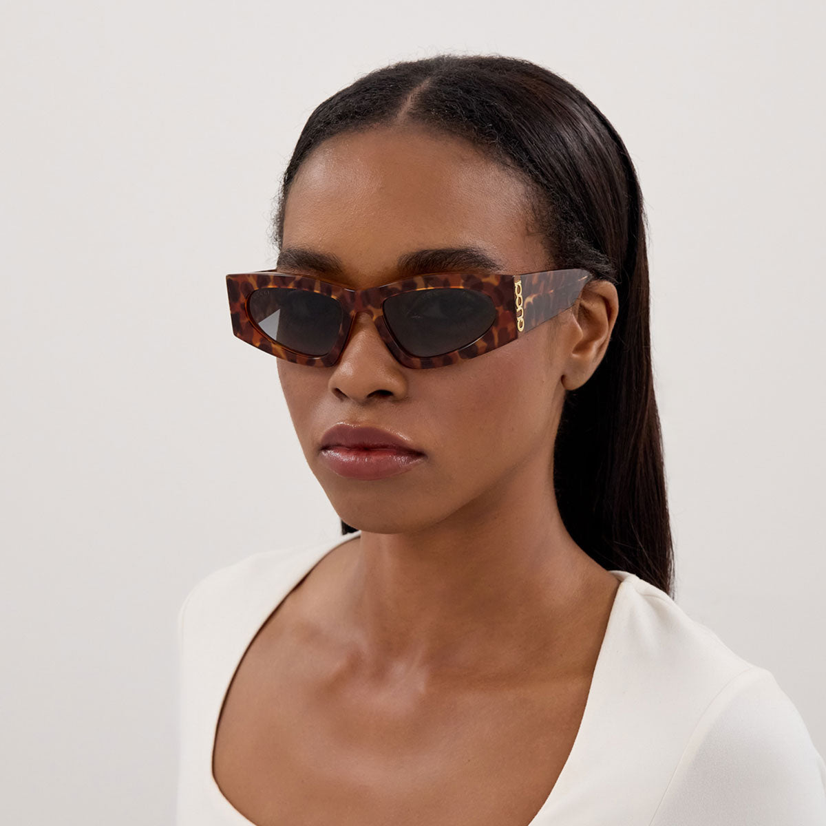 Gucci Occhiali da Sole GG2040S 004 Marrone Chiaro/Grigio Donna