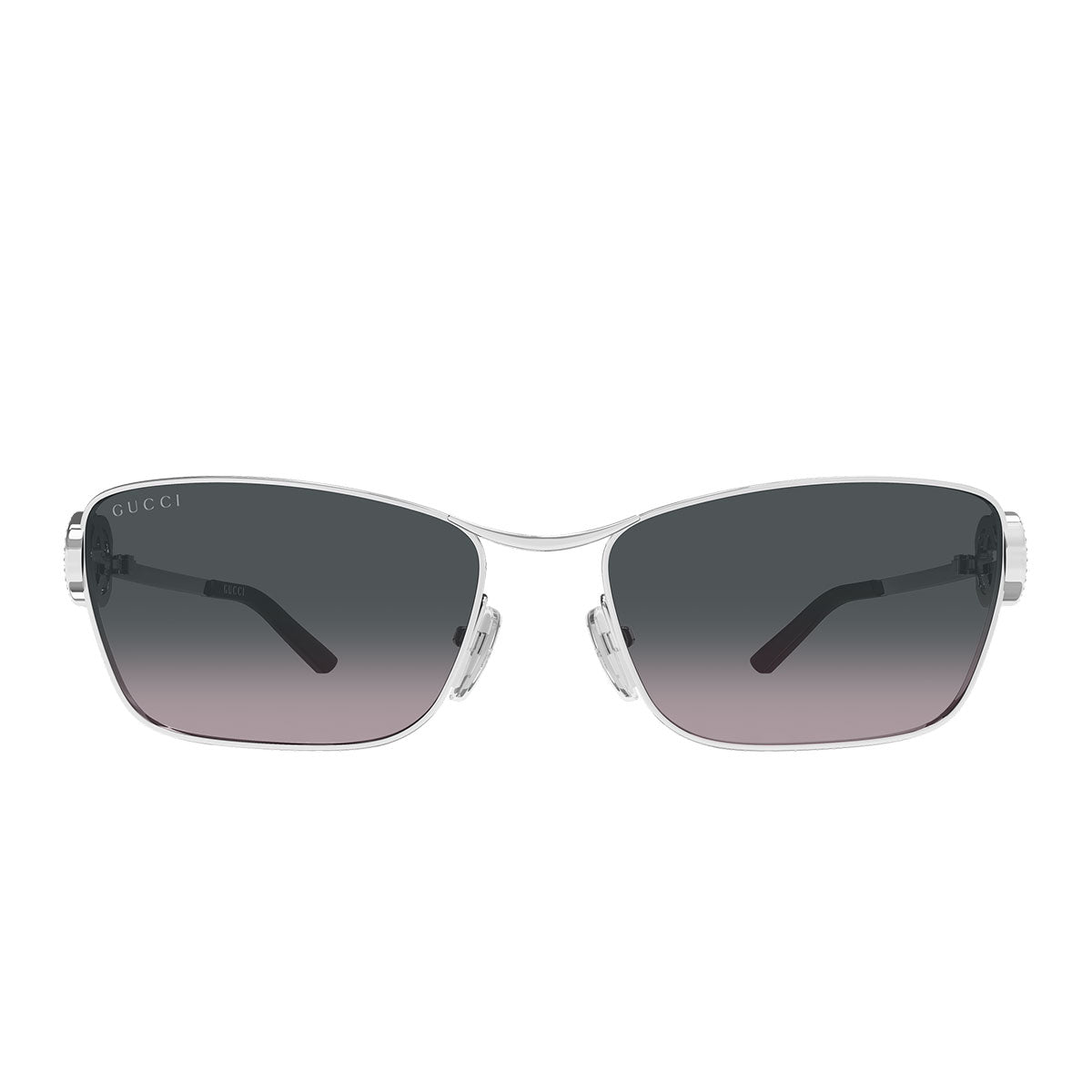 Gucci Occhiali da Sole GG2045S 002 Argento/Grigio Donna