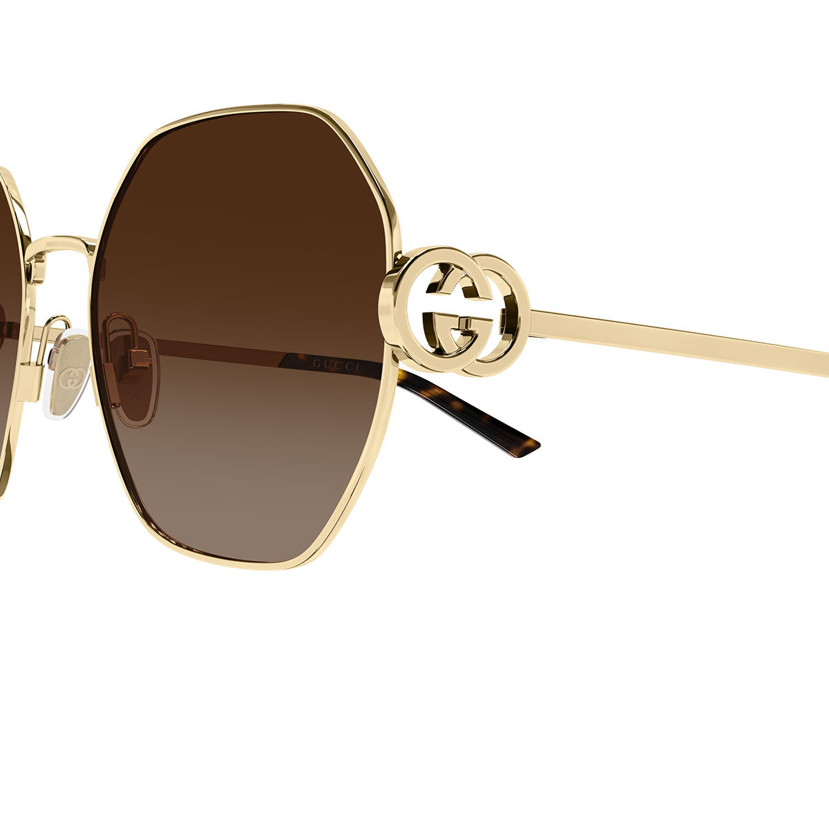 Gucci Occhiali da Sole GG2046S 003 Oro/Marrone Donna